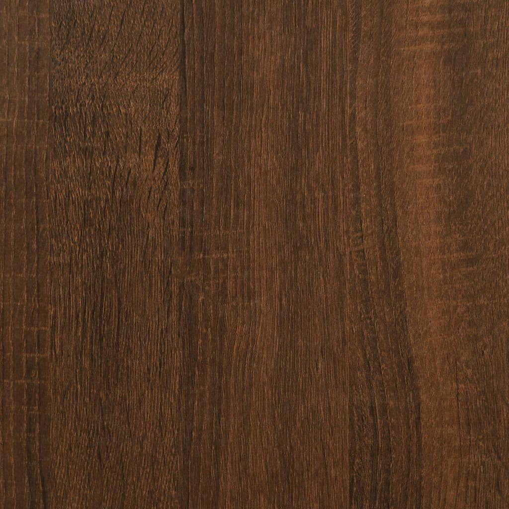 Holzwerkstoff (1 St) Eiche-Optik cm furnicato Braun Truhe 50x30x28