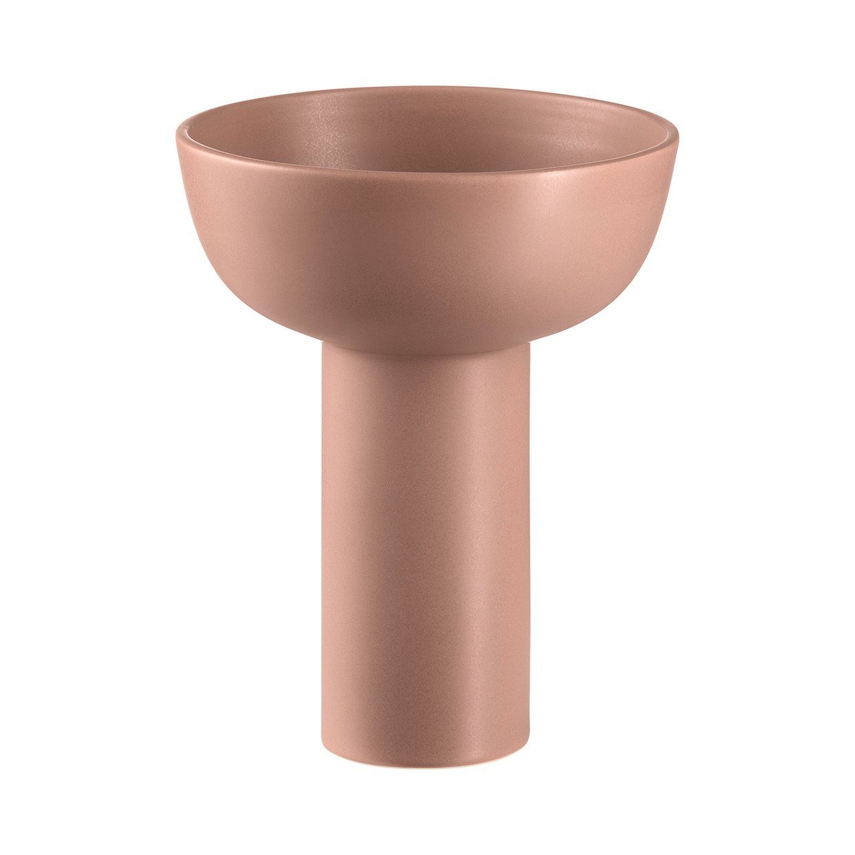 Dekovase -MIYABI- Japanische Ikebana-Vase aus Steingut: Ästhetik in Perfektion