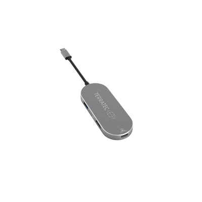 Terratec CONNECT C5 Dockingstation (USB Type-C Adapter mit USB-C PD, HDMI, 2 x USB 3.0 und Card Reader)