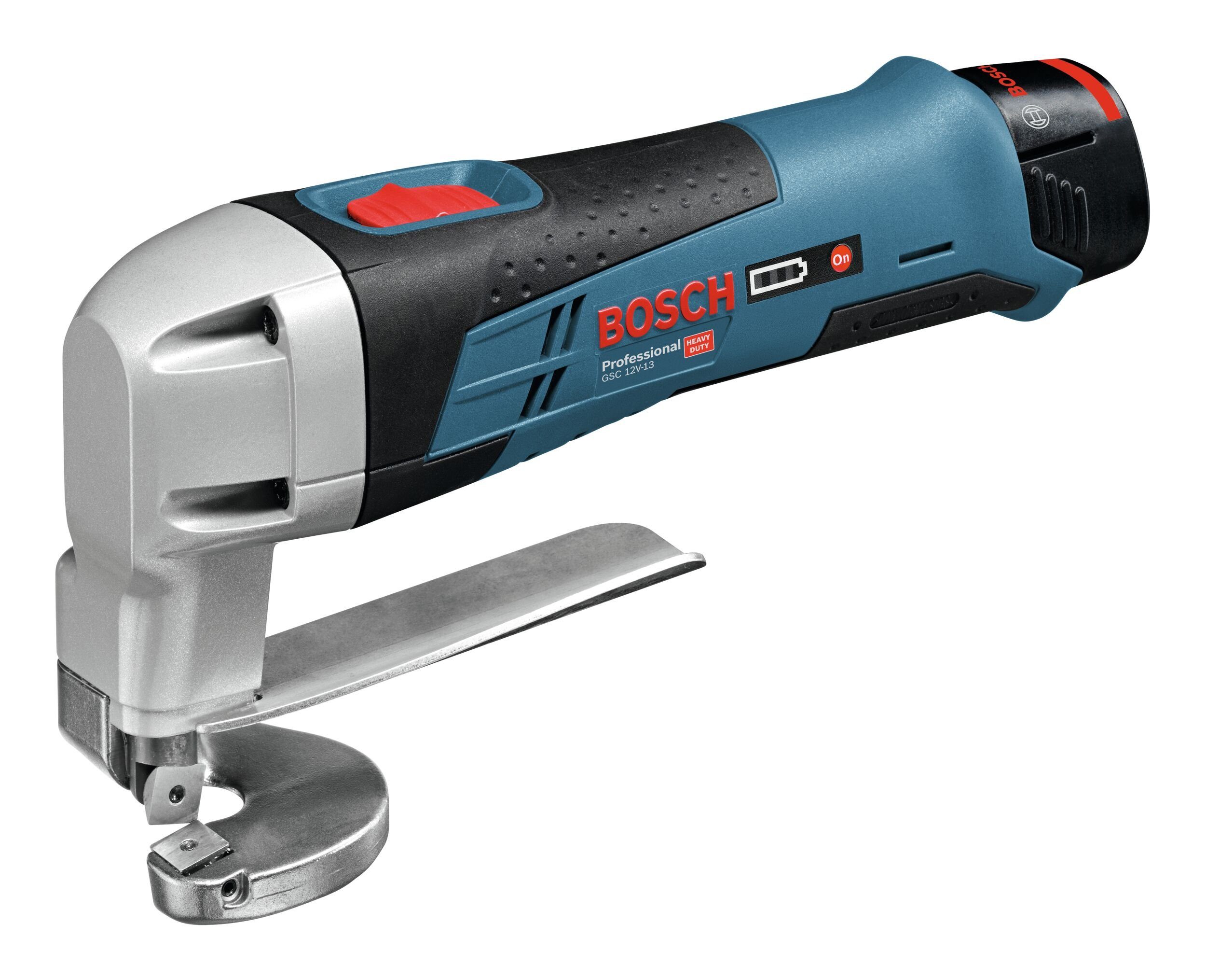 Bosch Professional Akku-Blechschere GSC 12V-13, 12 in V, Ohne Akku mit L-BOXX-Einlage