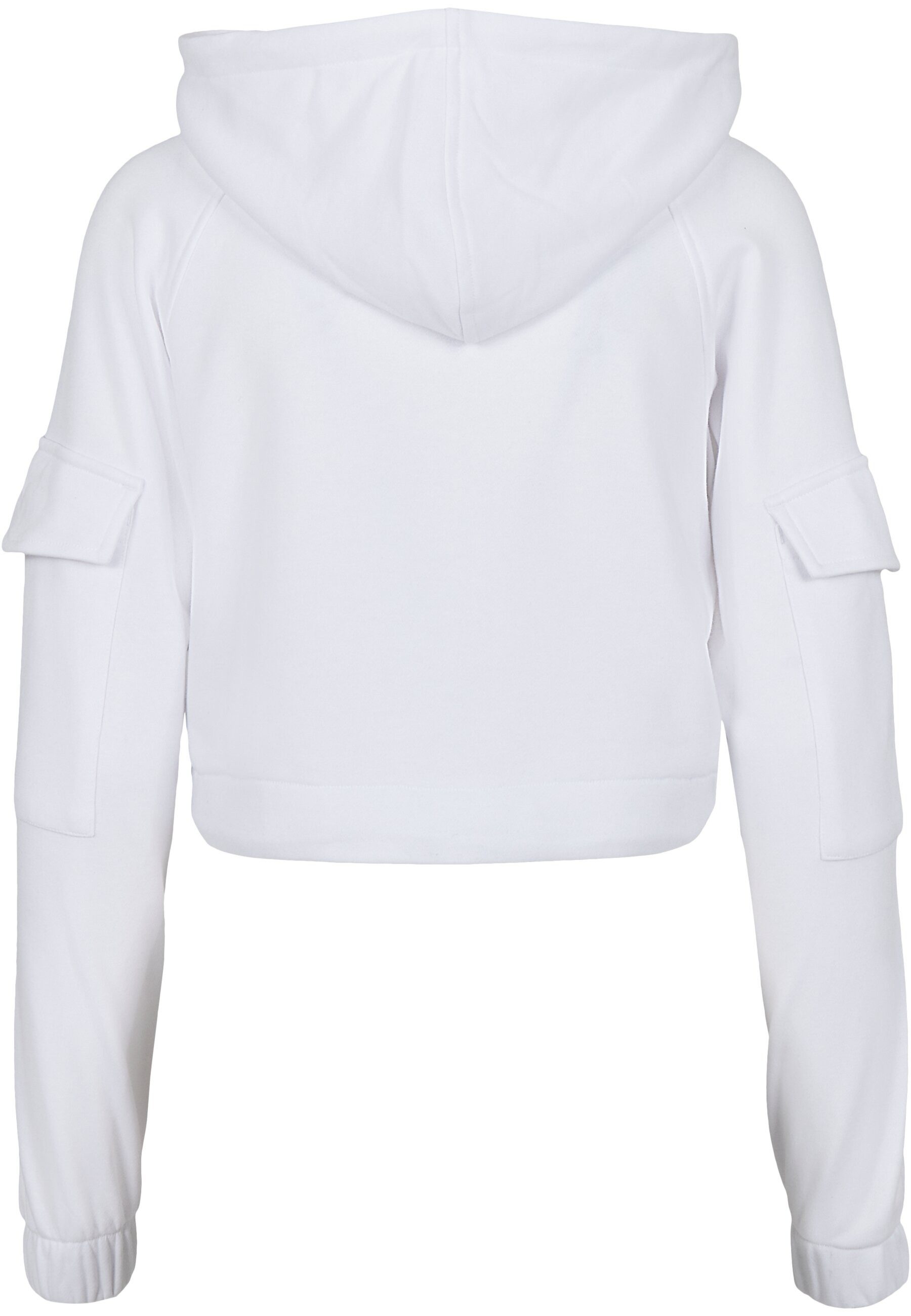 URBAN CLASSICS Kapuzenpullover Urban Classics Damen Ladies Short Worker Hoo günstig online kaufen