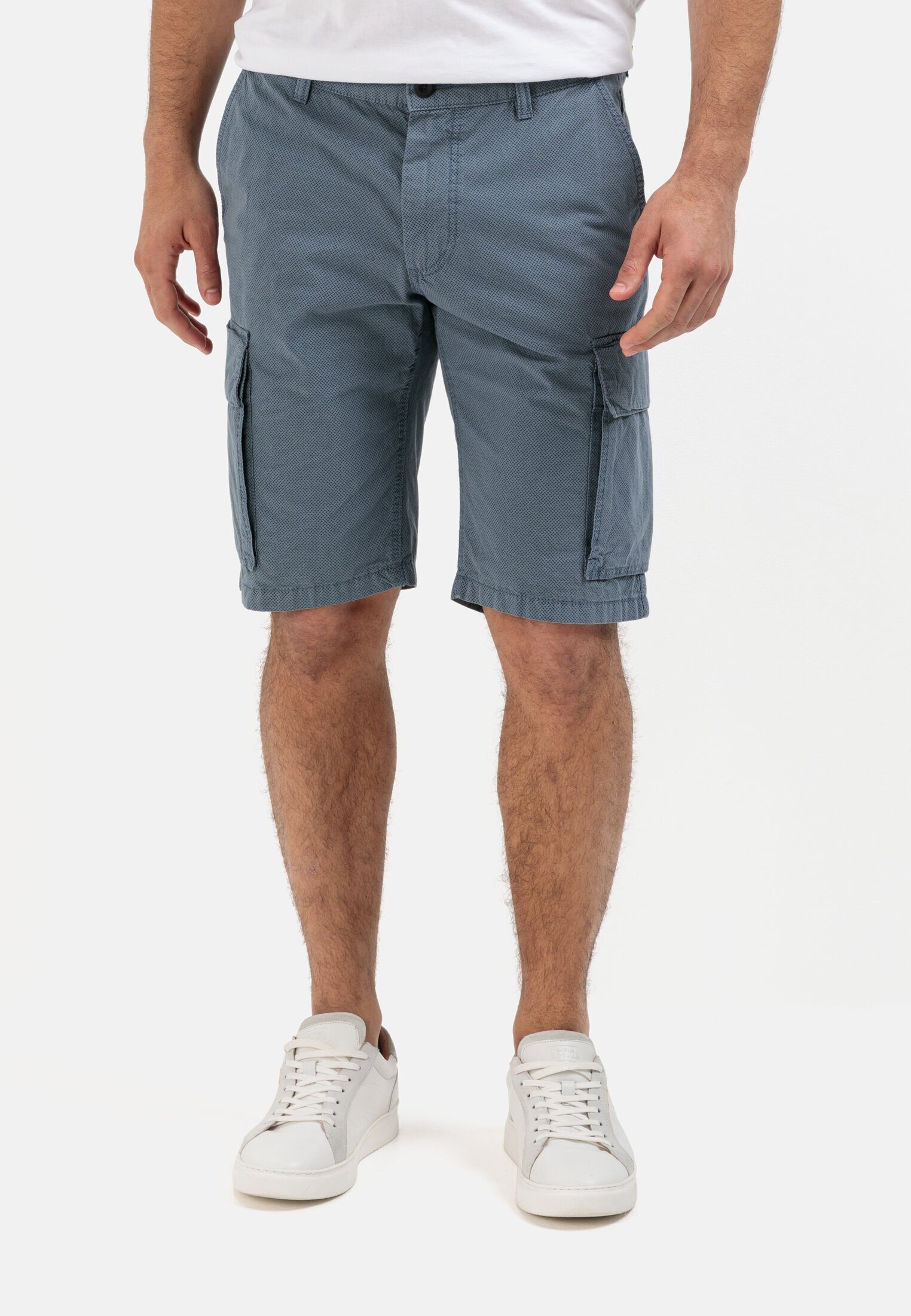 Camel Active Cargoshorts Regular Fit, Gürtelschlaufen Zur Ergänzung