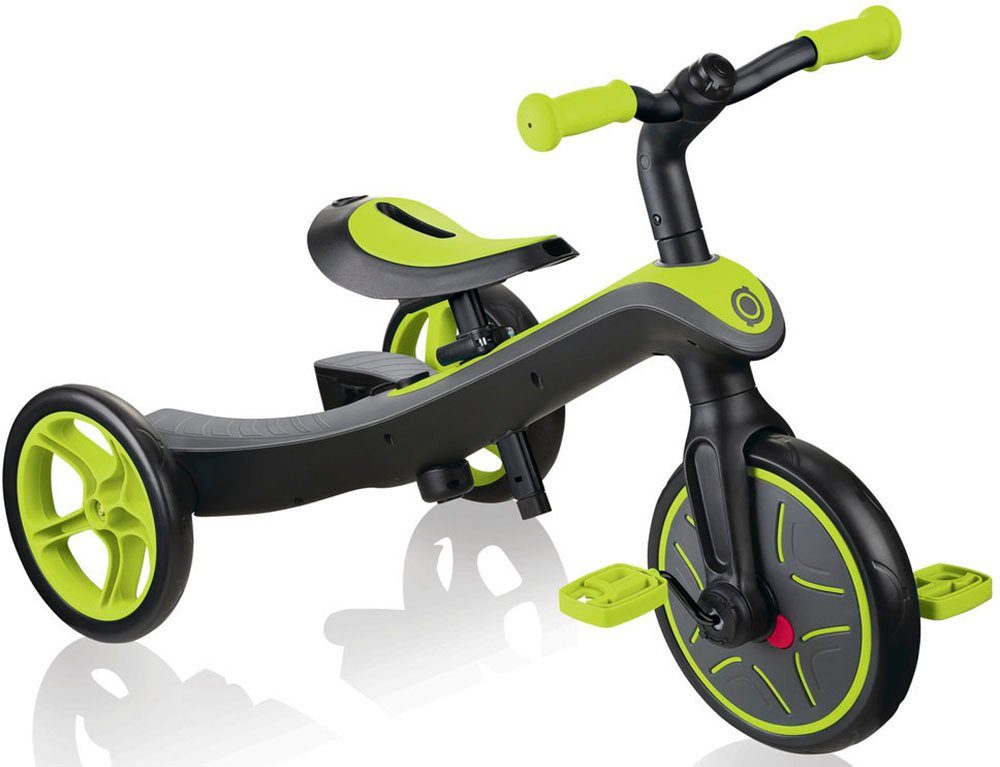 authentic sports & toys Globber Dreirad EXPLORER TRIKE 2in1 grün | Dreiräder