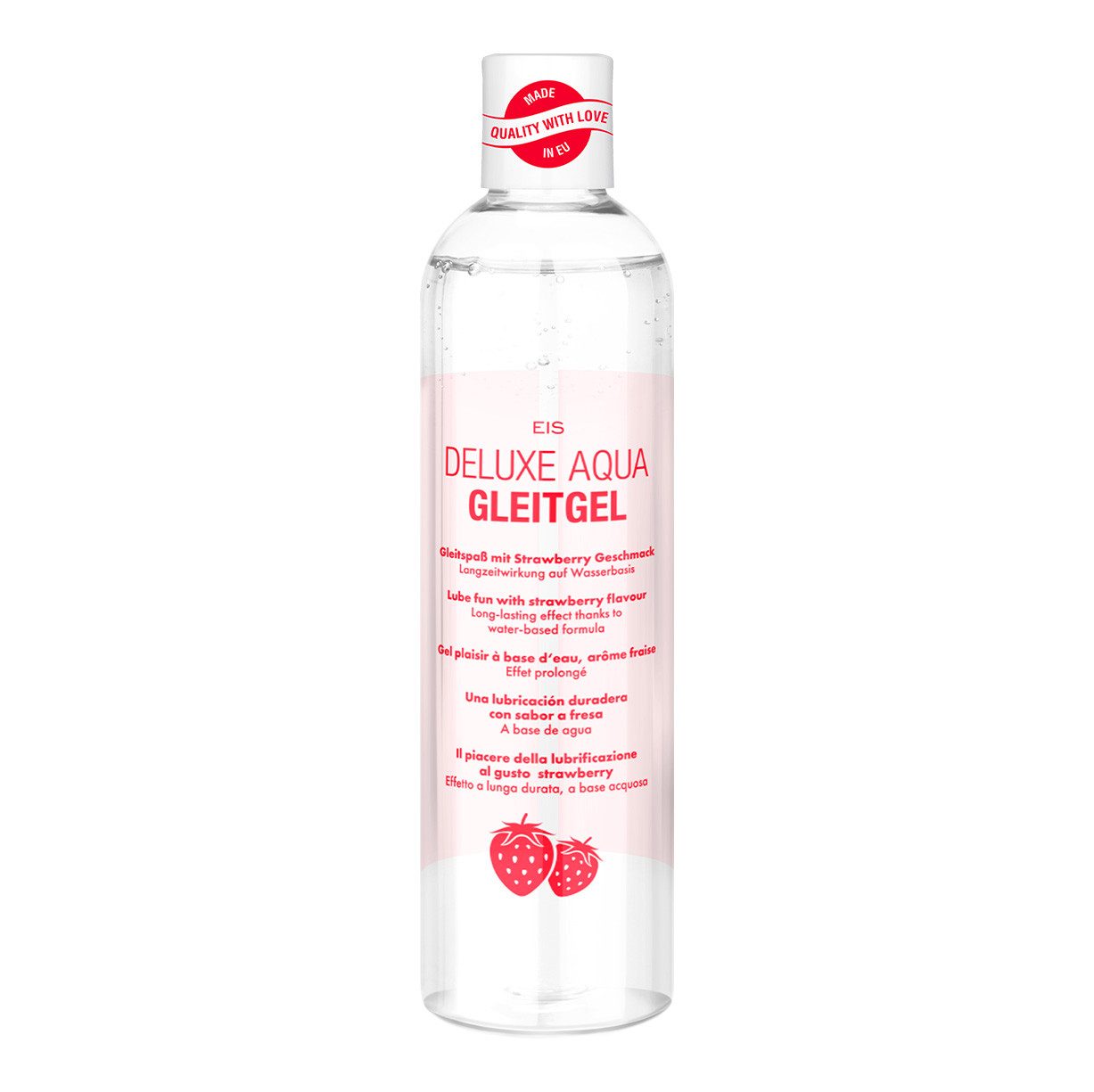 EIS Stimulationsgel EIS Deluxe Aqua Gleitgel, 300ml, wasserbasiert, Erdbeere, 0-tlg.