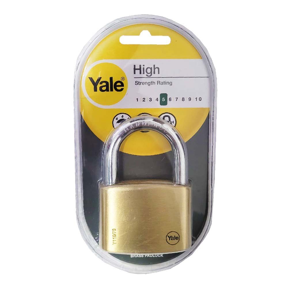 Yale Vorhängeschloss Yale Vorhangschloss Y110/70 mit 3 Schlüssel