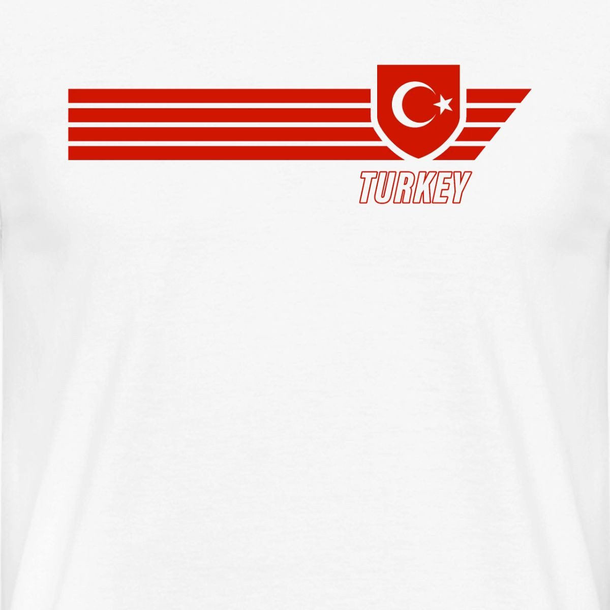 Spreadshirt T-Shirt Türkei Fußball Fanlook Trikot Männer T-Shirt (1-tlg)