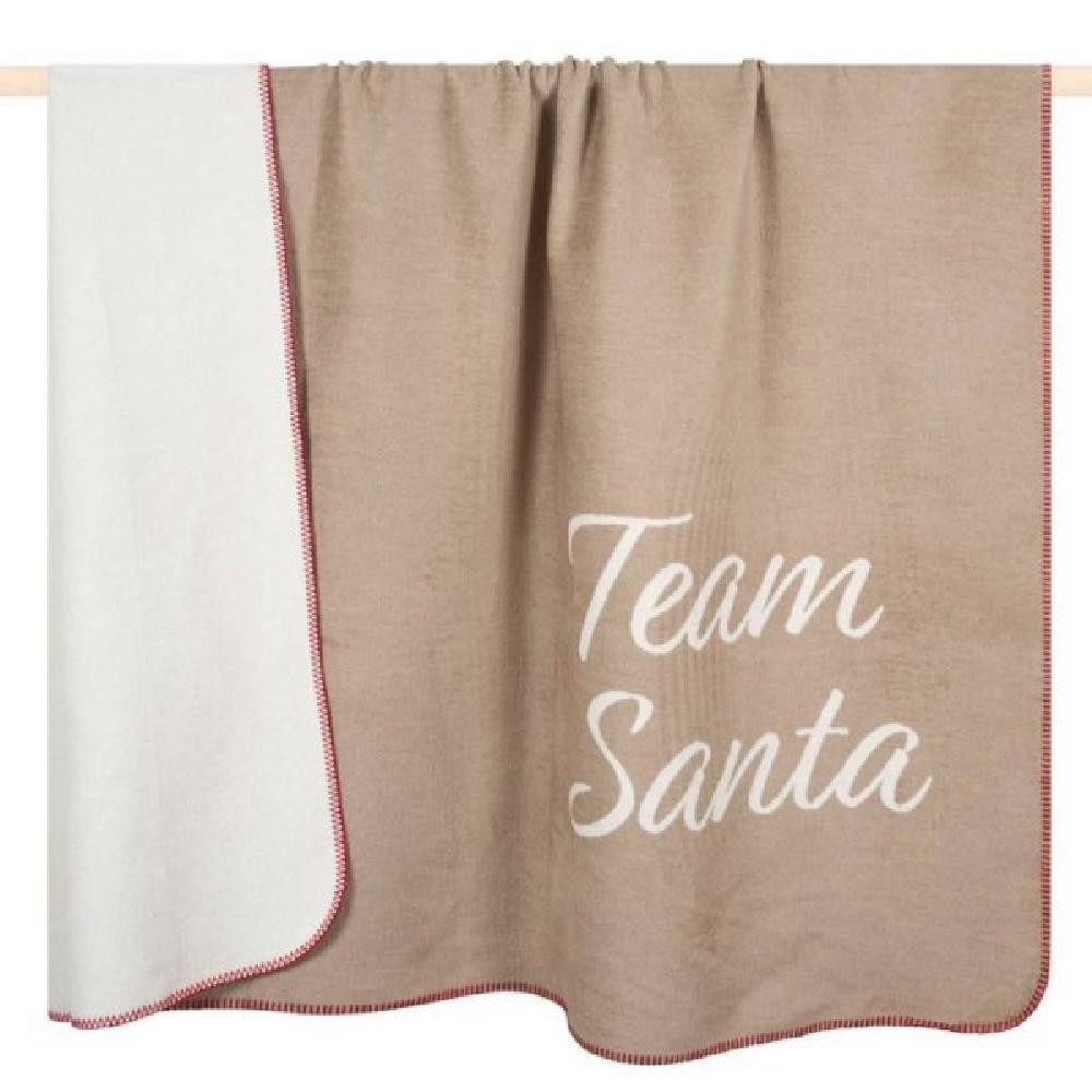 Wohndecke Decke Team Santa Grey (150x200cm), PAD günstig online kaufen