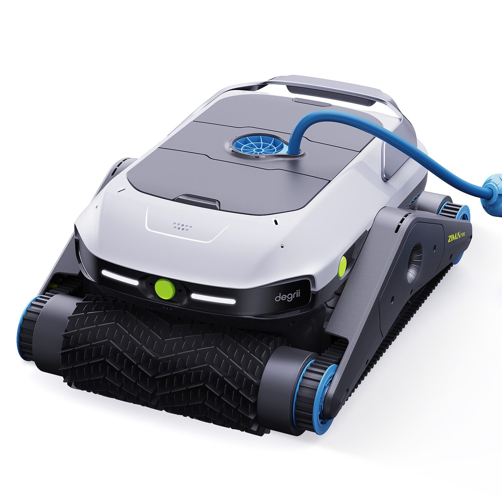 Degrii Poolroboter Zima Pro(mit App), (Wand- und Wasserlinienreinigung und Anheben mit einem klick, 210 Minuten Reinigungszeit, 3D-Pfadplanung, 4 Reinigungsmodi), 2024 Aktualisiertes