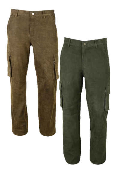 Fuente Leather Wears Lederhose Cargo Jagdhose Leder, Motorrad, Biker, Outdoor