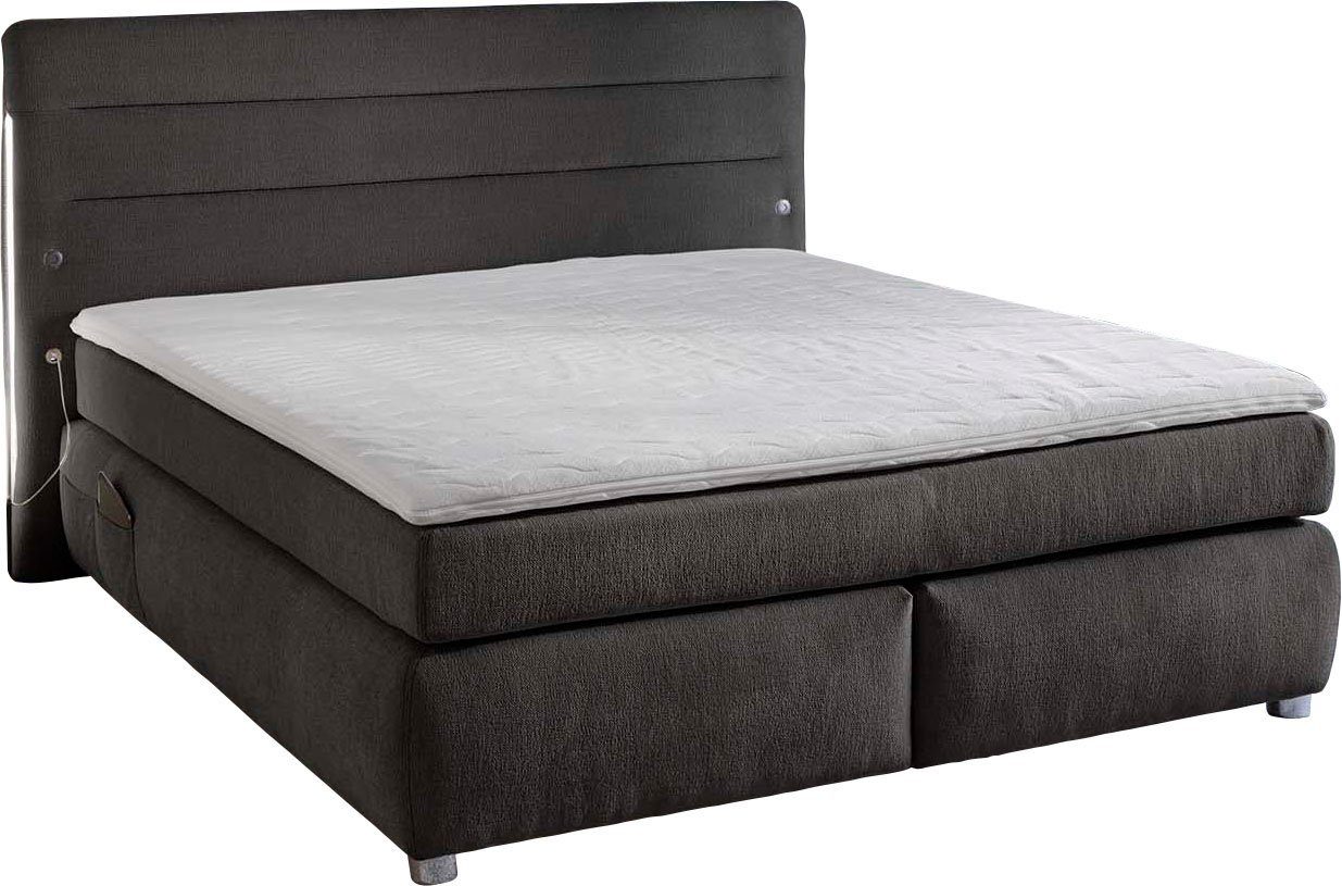 Jockenhöfer Gruppe Boxspringbett Livia, inklusive LED-Beleuchtung, günstig online kaufen
