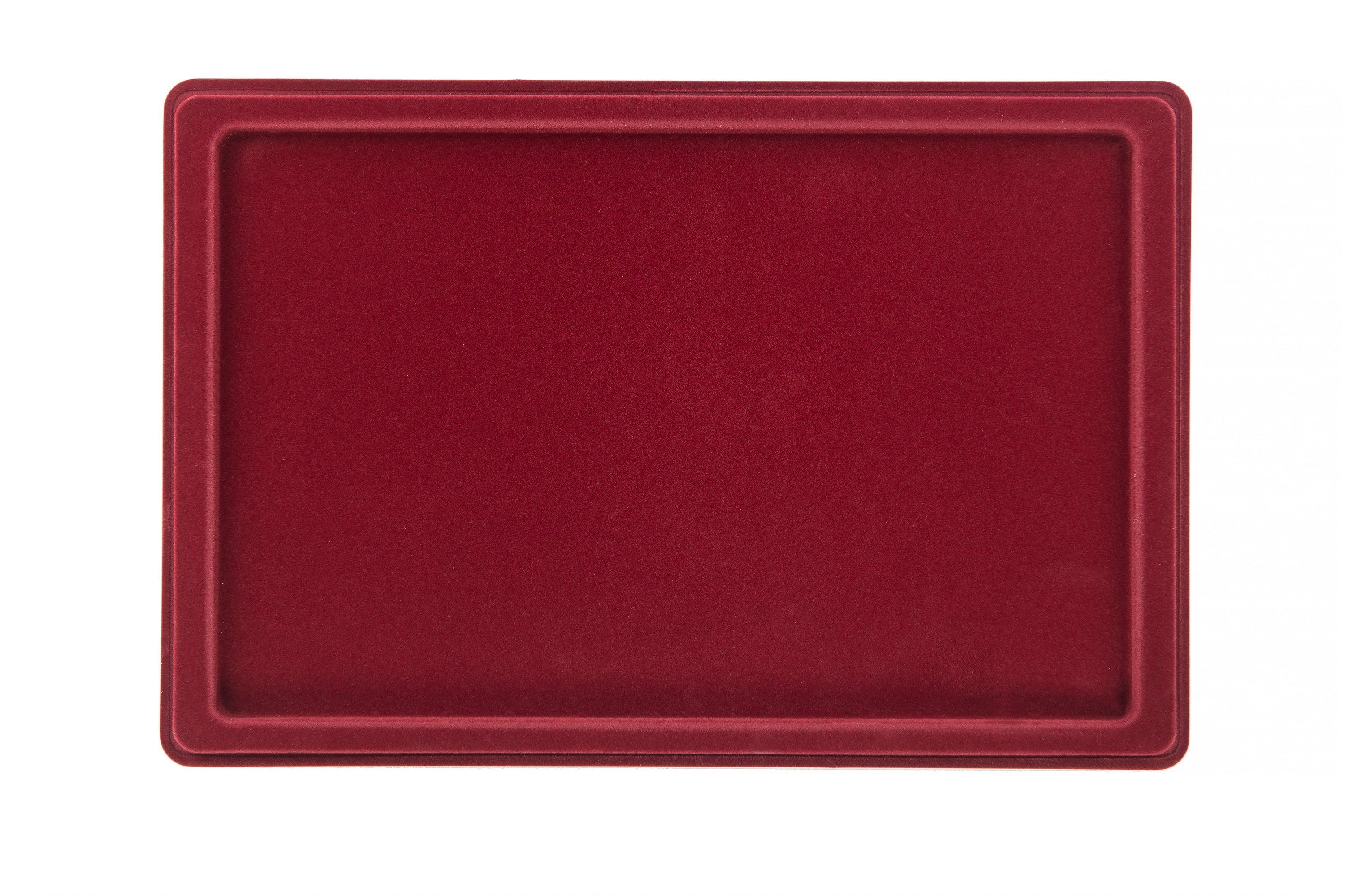 Aufbewahrungsbox MC.Sammler Münztableau mit Schutzdeckel, Münzkoffer, Münzkassette
