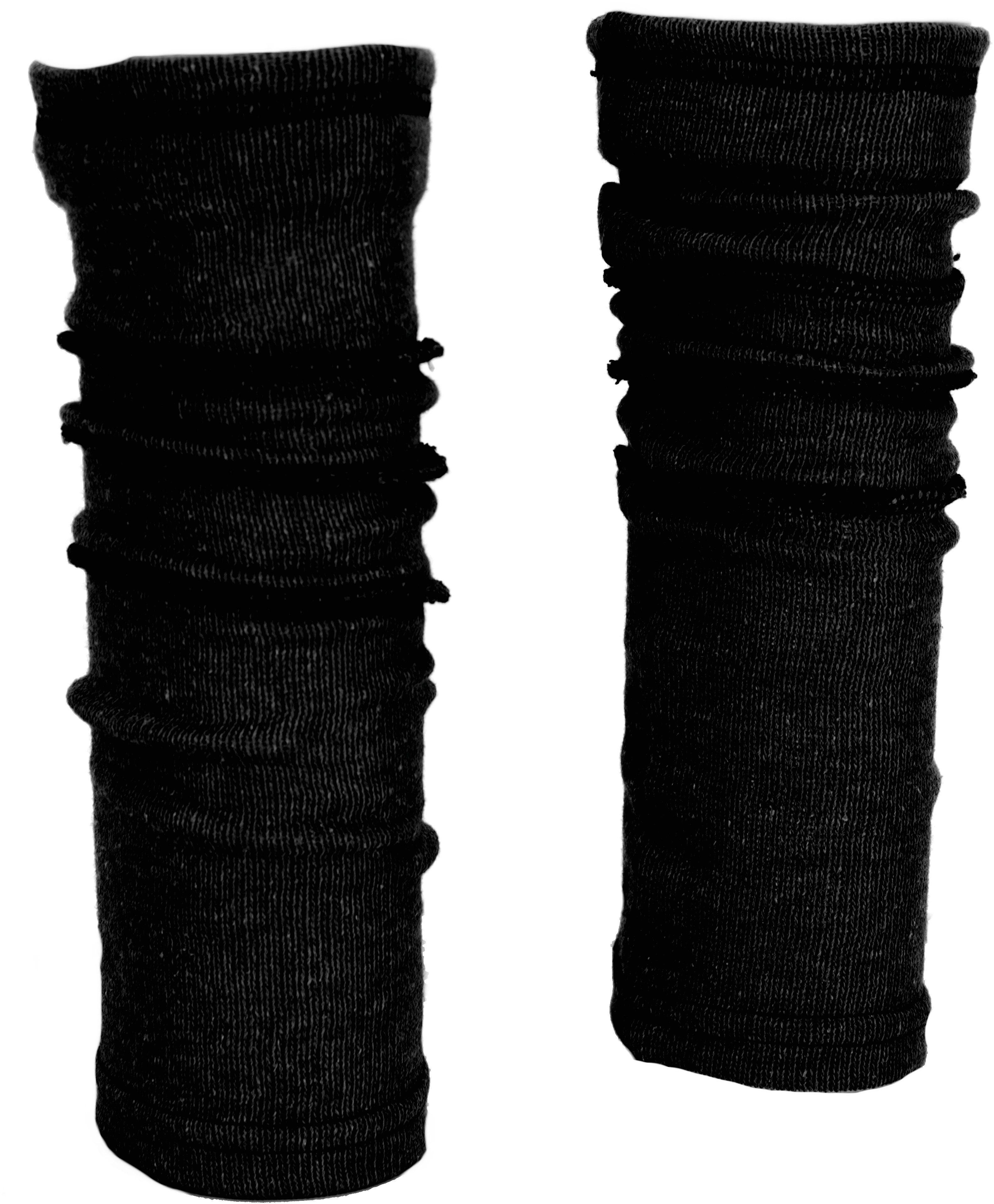 Guru-Shop Haussocken Beinstulpen, Feinstrick Stulpen mit Overlock -.. günstig online kaufen