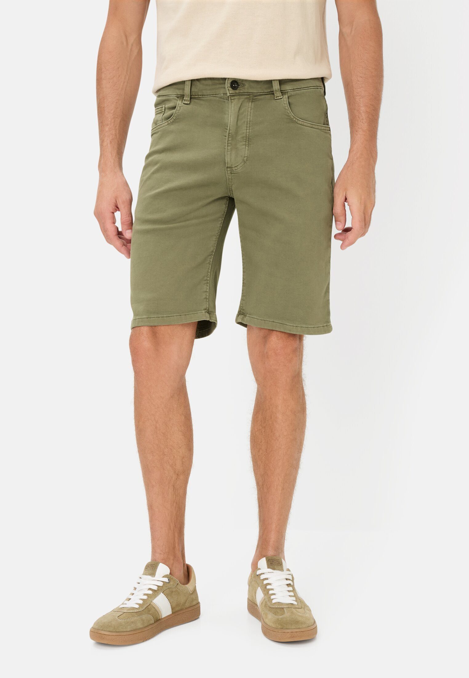 Shorts mit Reißverschluss
