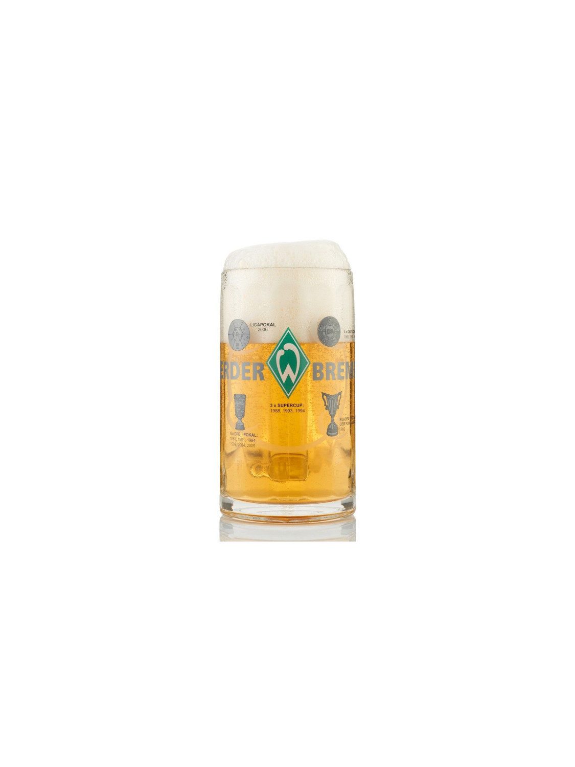 Werder Bremen Glas SV Werder Bremen Bierglas "Erfolge"