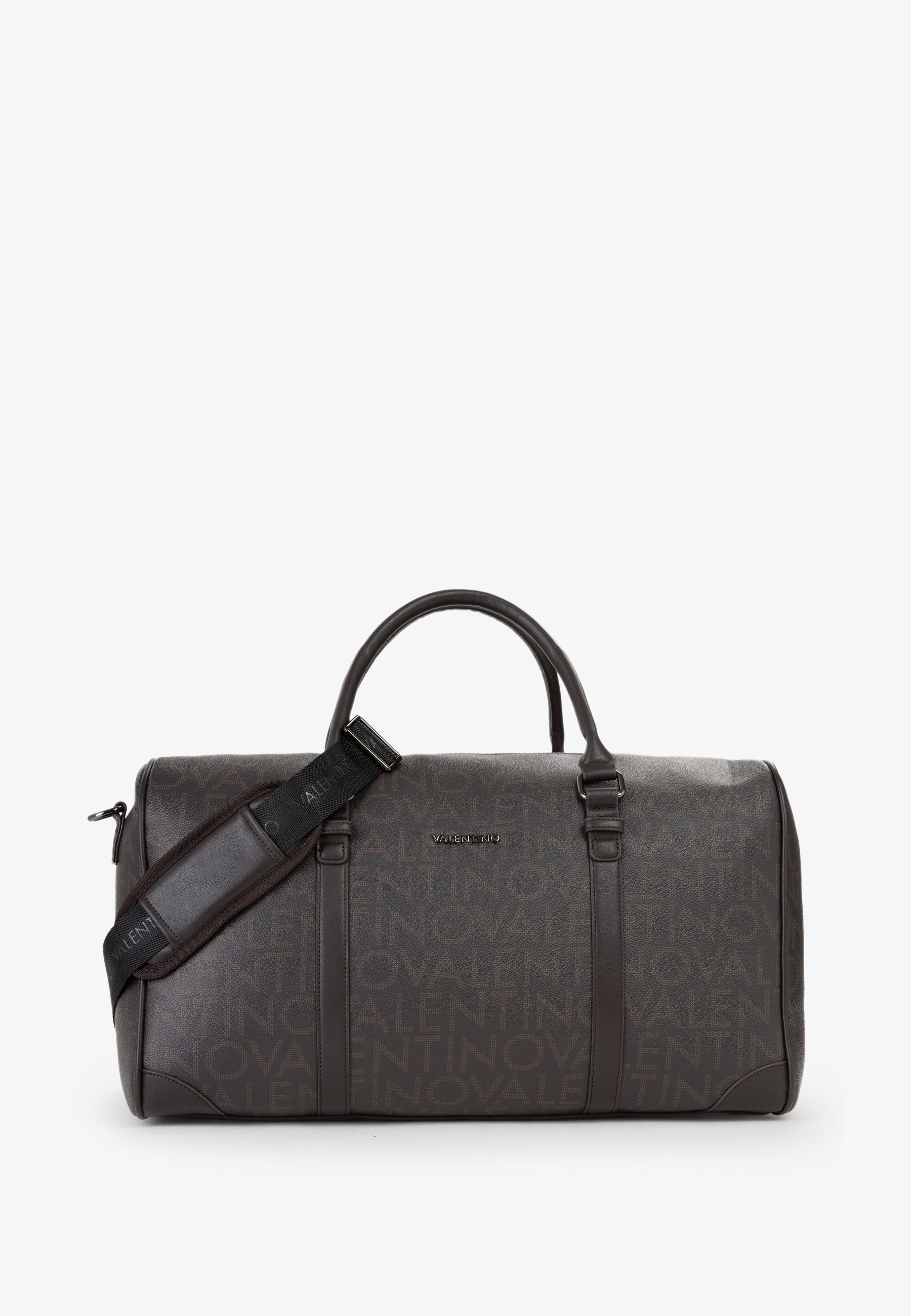 VALENTINO BAGS Henkeltasche KING RE, Herren Reisetasche, Dufferbag mit Allover-Logoprägung