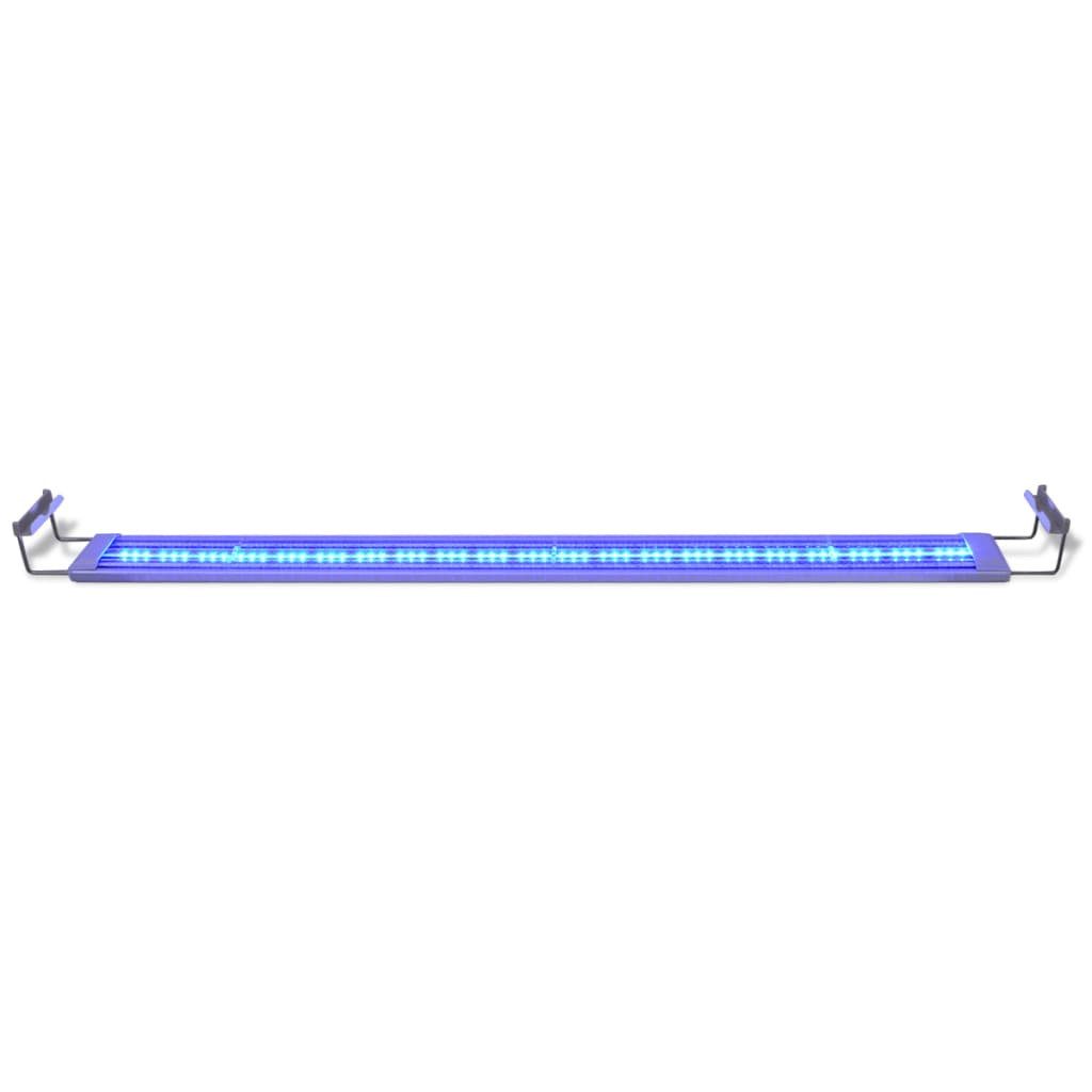 vidaXL LED Aquariumleuchte 120 - 130 cm Aquarium LED-Lampe 120-130 cm Aluminium IP67