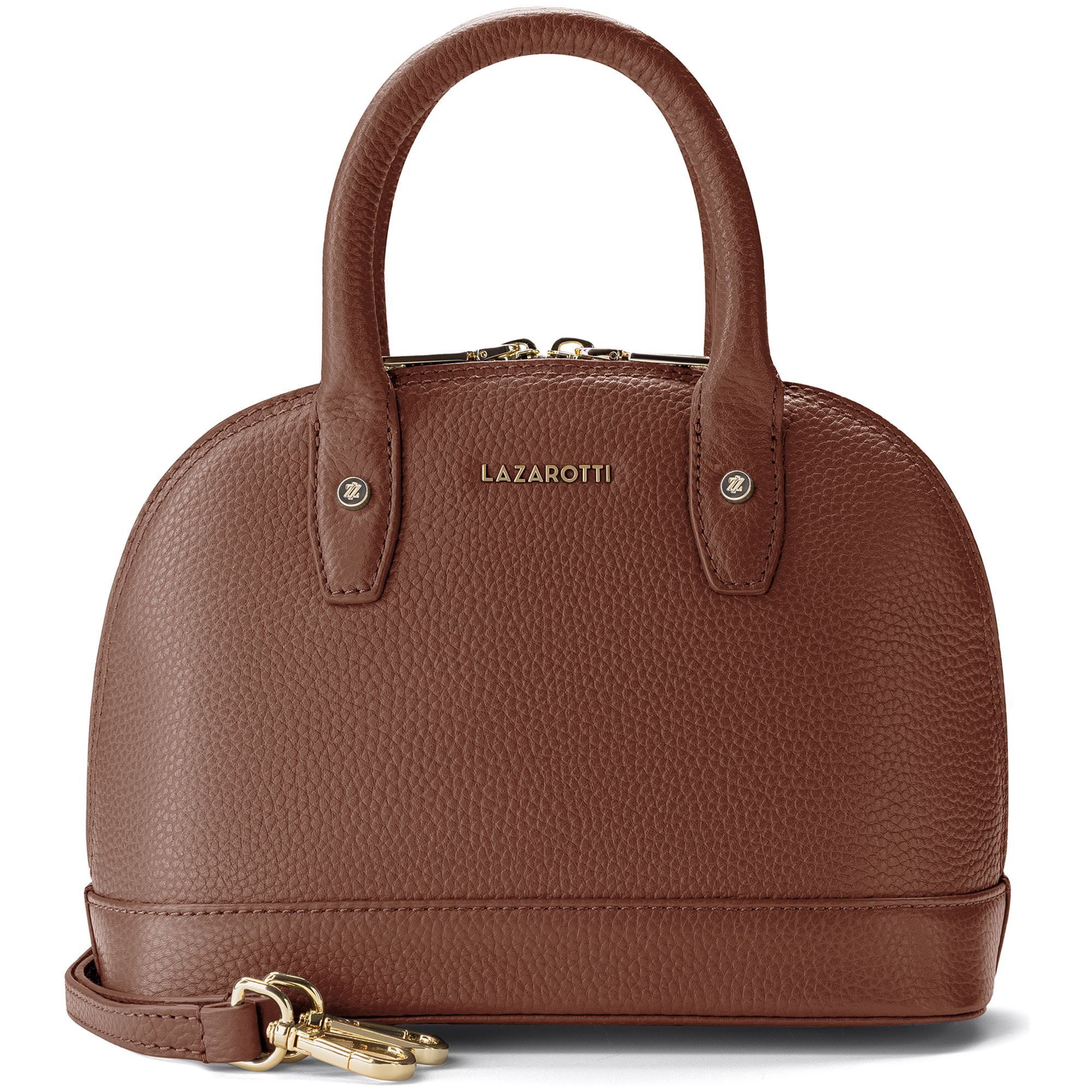Lazarotti Henkeltasche Bologna Leather, Leder