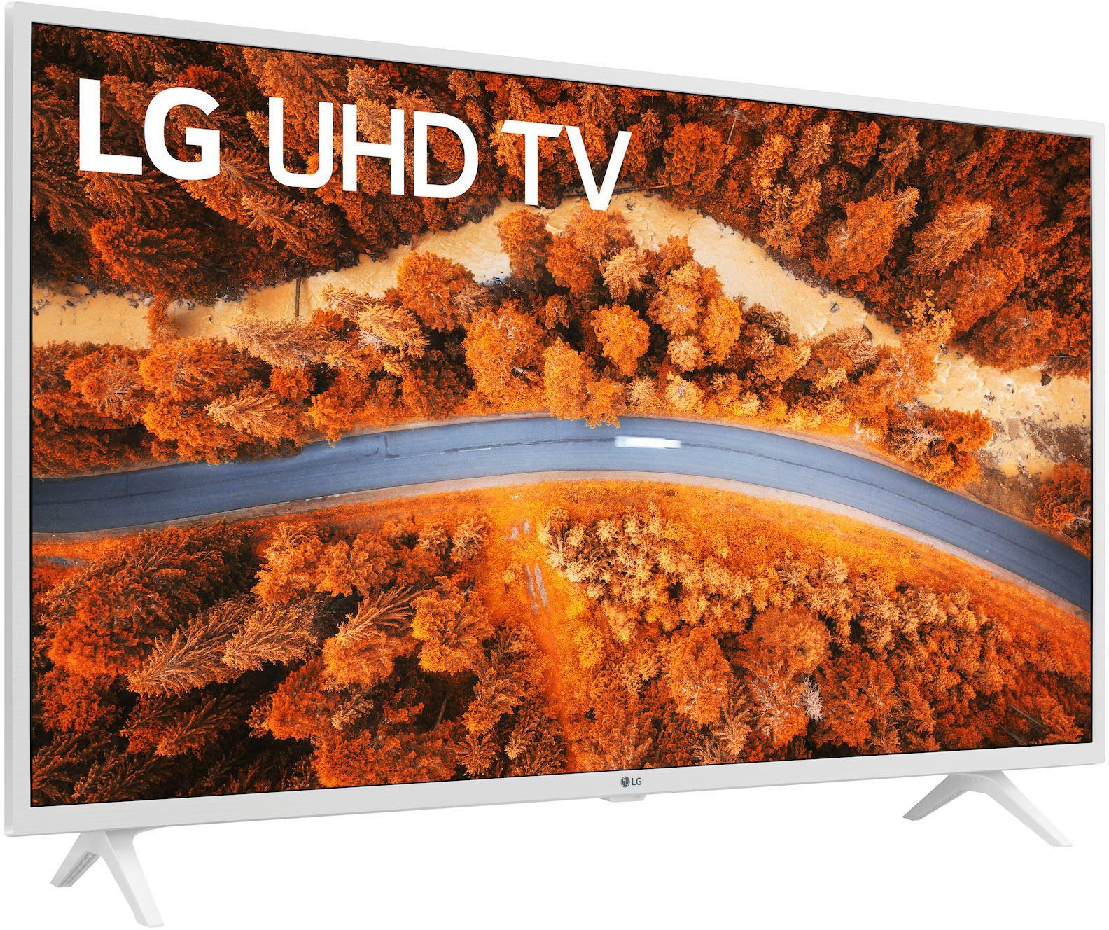 LG 43UP76909LE LCD-LED Fernseher (108 cm/43 Zoll, 4K Ultra HD, Smart-TV, LG  Local Contrast, Sprachassistenten, HDR10 Pro, LG ThinQ, Weiß, inkl.  Magic-Remote Fernbedienung) online kaufen | OTTO