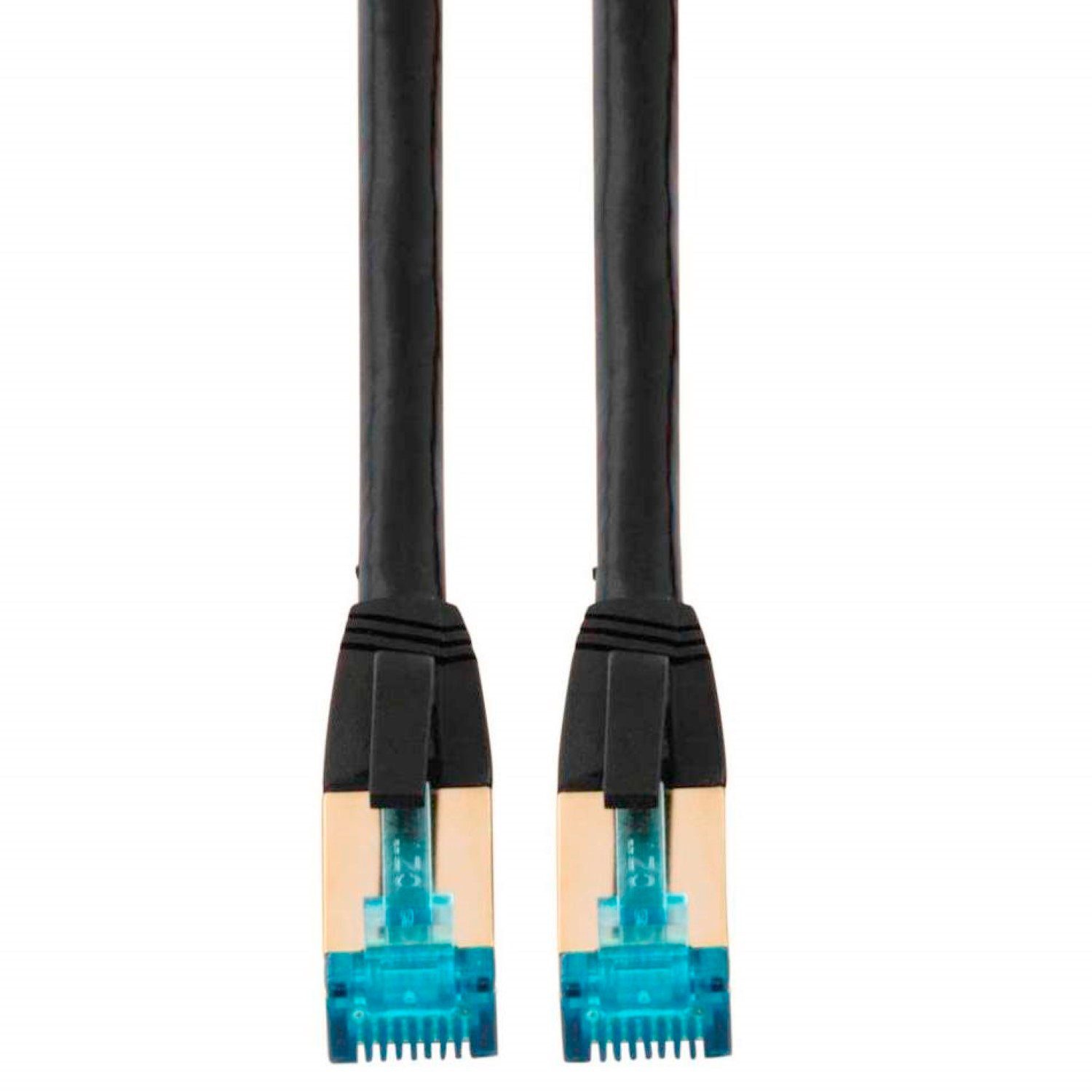 Hama CAT6 Netzwerkkabel PiMF 15m geschirmt Grau LAN-Kabel, RJ45, Kein (1500 cm), Patch-Kabel Cat 6 Gigabit Ethernet