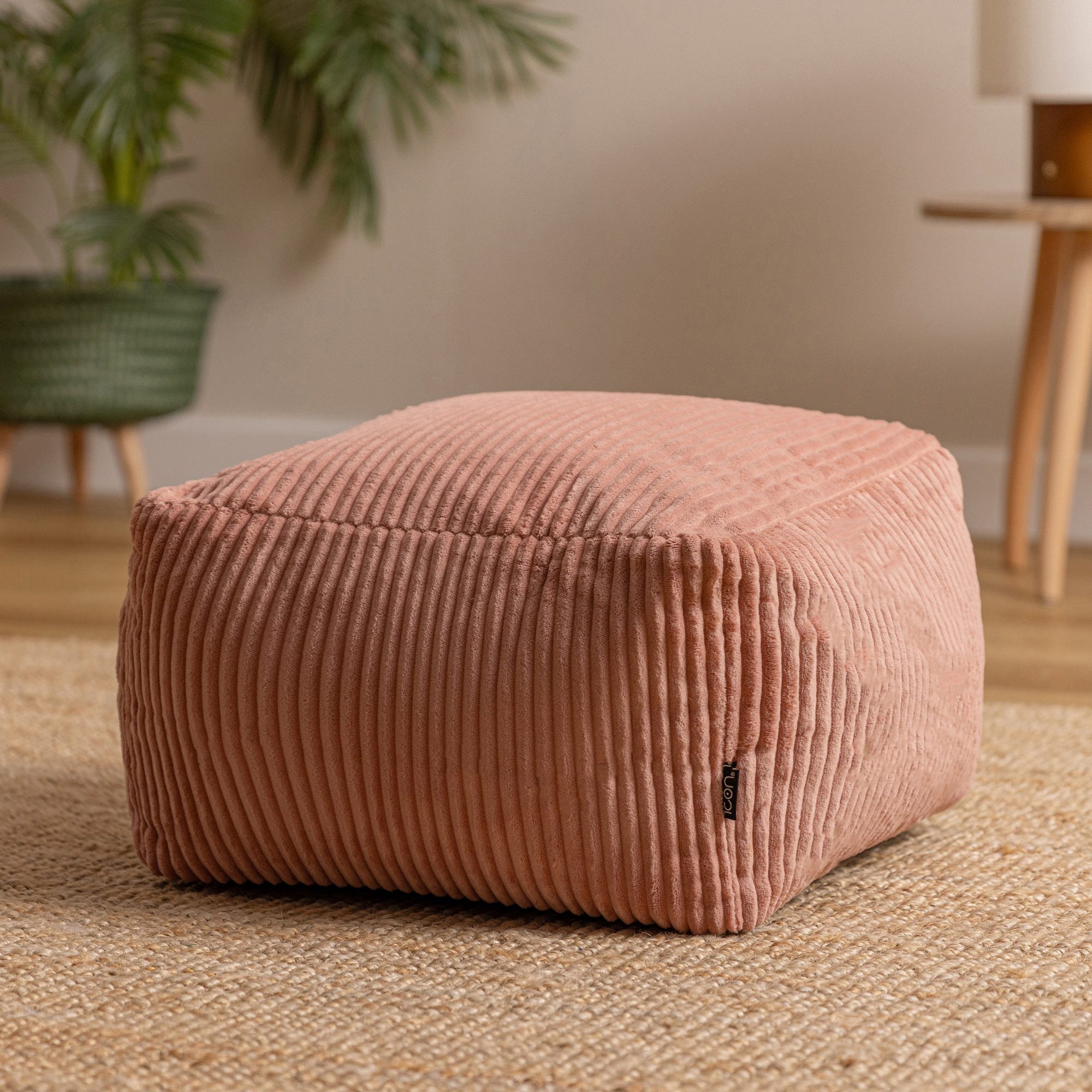 icon Pouf aus Cord „Amara“, mit Füllung günstig online kaufen