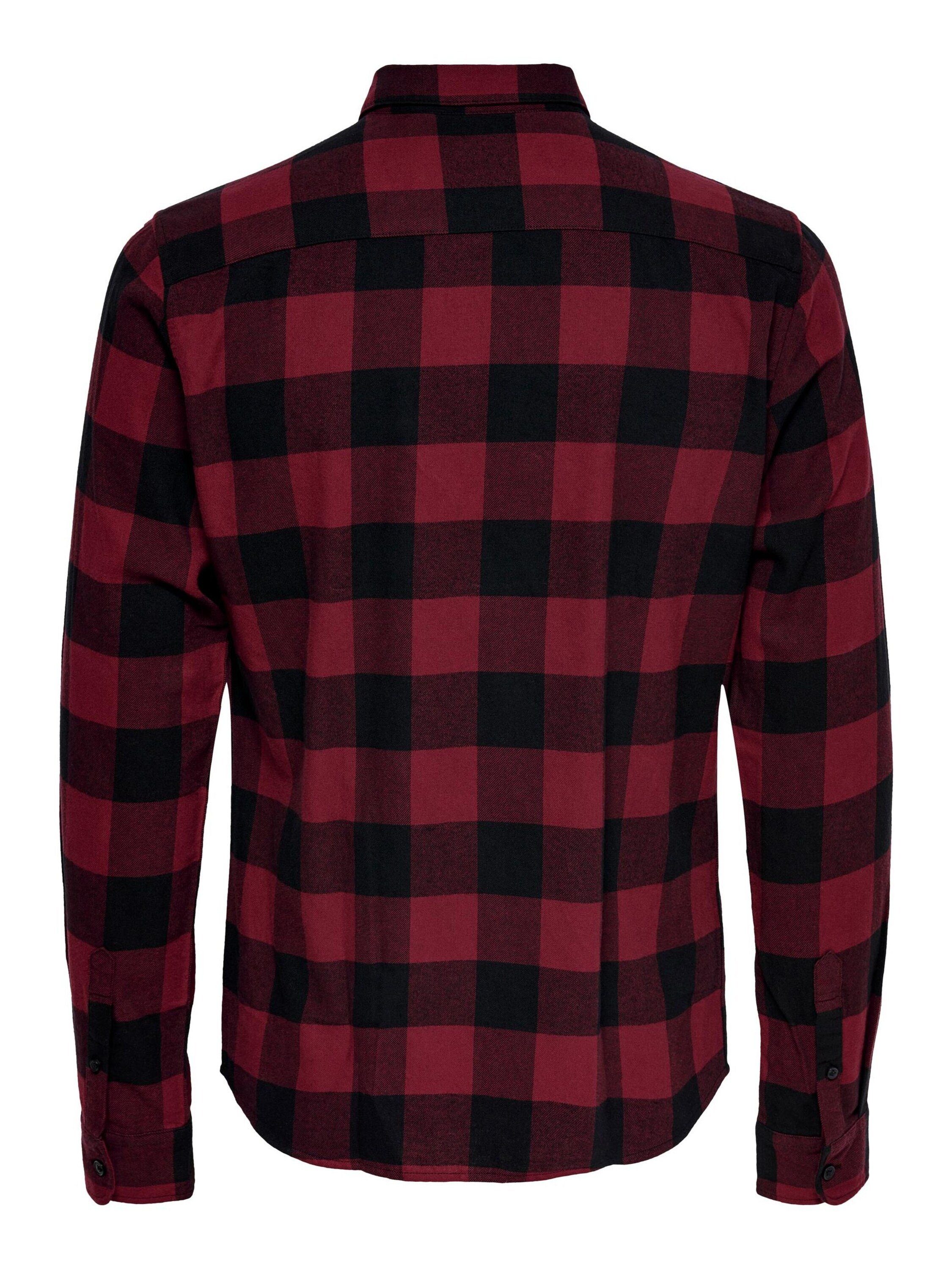 Only & Sons Herren Freizeithemd ONSGUDMUND LS CHECKED SHIRT günstig online kaufen