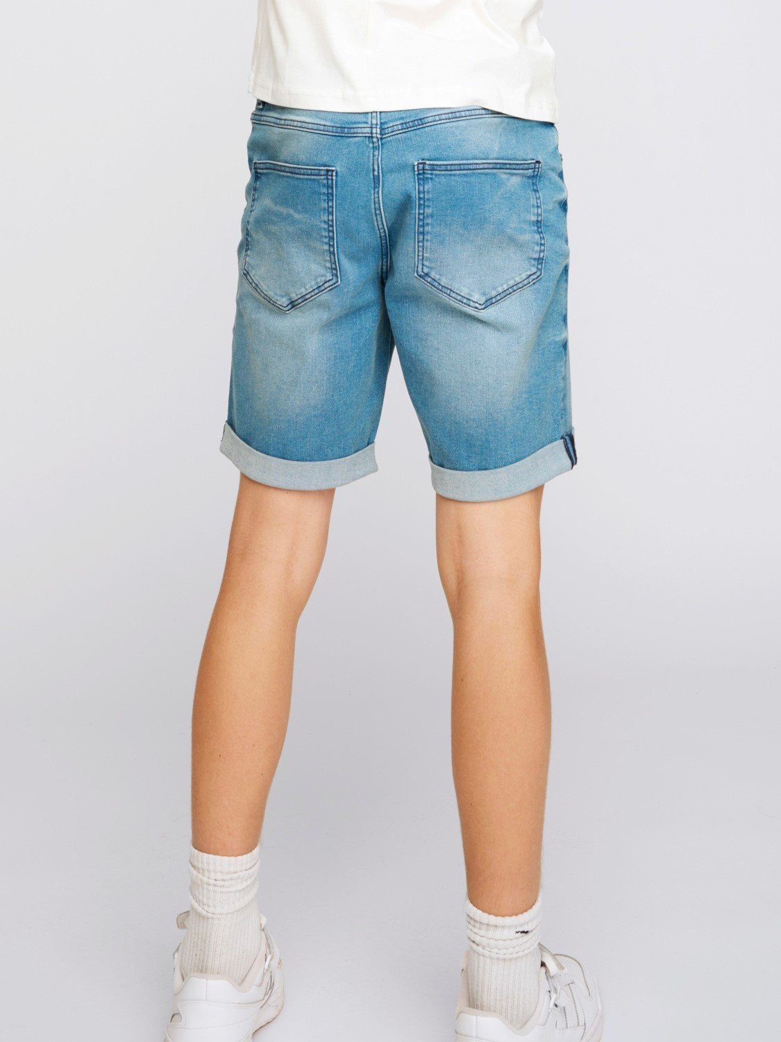Name It Shorts name it Sommer-Hose Jeans-Shorts NlmTauls Destroyed-Look Jungen