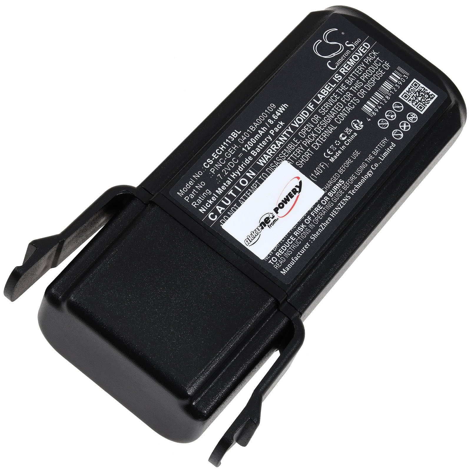 Powery Akku für ELCA Typ 04.142 Akku 1200 mAh (7.2 V)