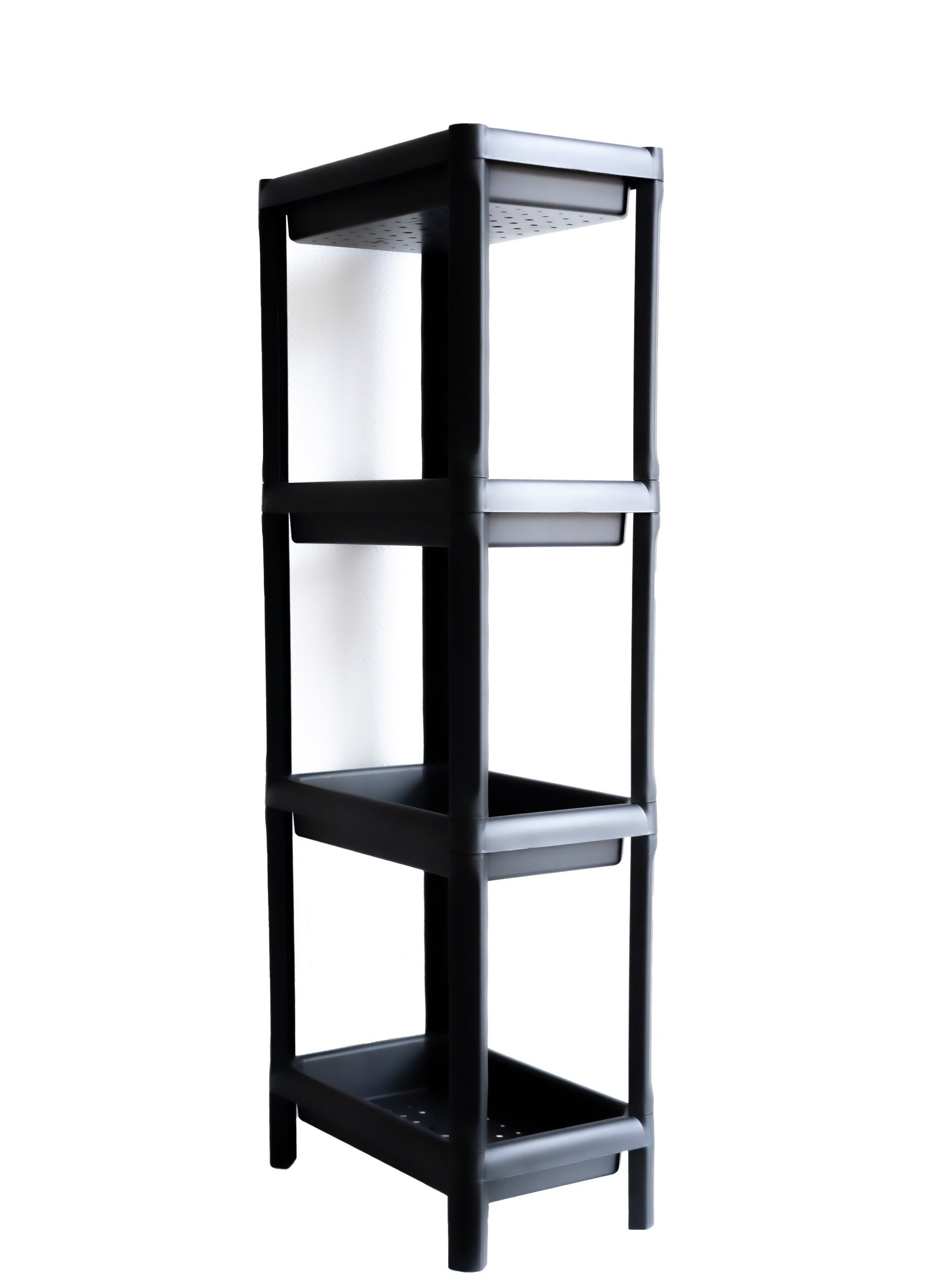 ONDIS24 Badregal Kunststoffregal Haushaltsregal Steckregal Linda, 1-tlg., 3 günstig online kaufen