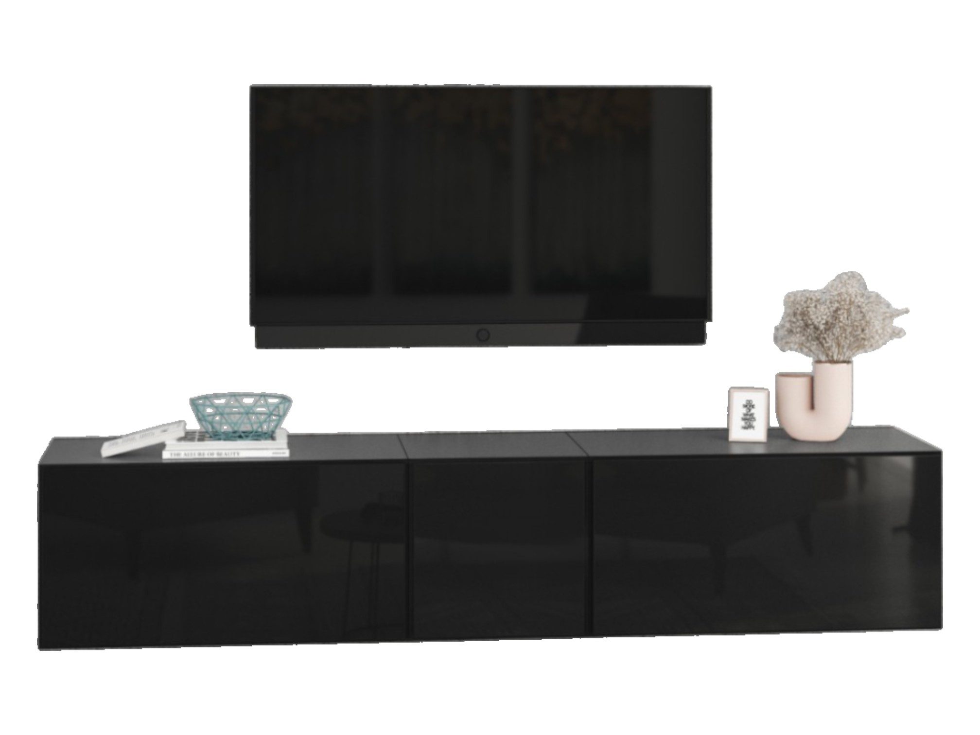 moebel-dich-auf Lowboard VARIANTO 3 (3 tlg., 190 cm breit, TV-Board bestehe günstig online kaufen