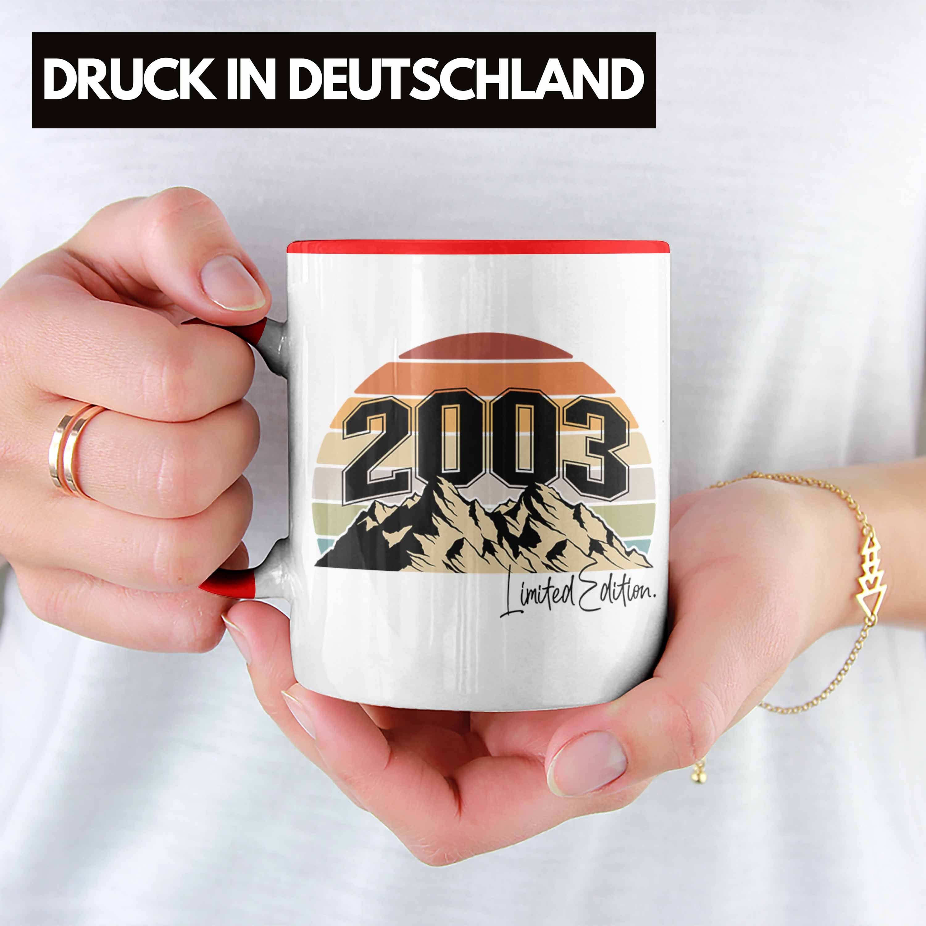 Jungen Geschenk zum Bday Trendation Spruch Geburtstag Rot Tasse Geschenkideen Geschenke Tasse 18er Mädchen 18 Tochter Lustig 18 - Geschenkidee Trendation 18.