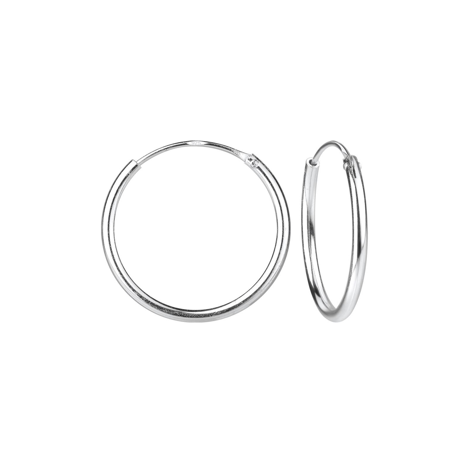 Ohrring-Set 16mm Creolen 925 Silber