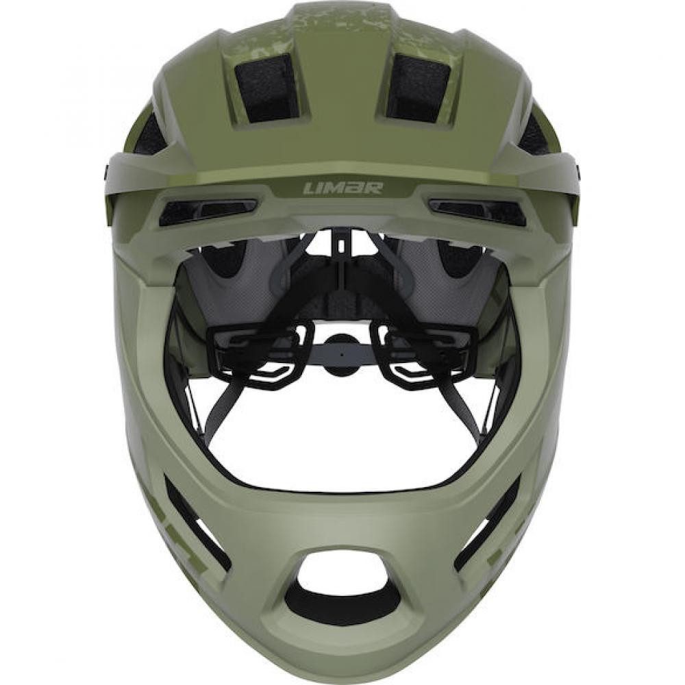 LIMAR Fahrradhelm Limar Livigno + Mips Matt Green M Grün - leichter All-Mountain- & Endu