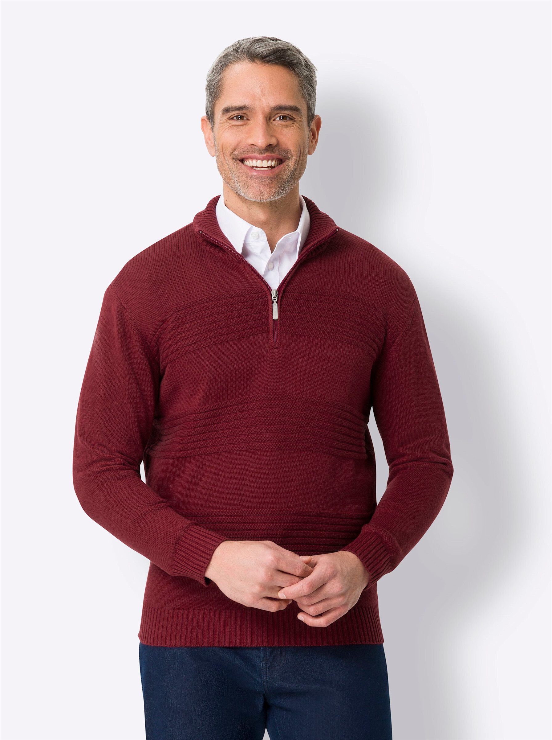 Strickpullover Langarm-Pullover