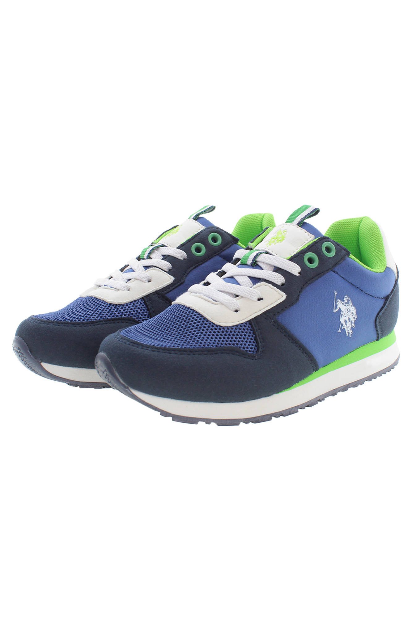 U.S. Polo Sneaker Bester Preis: Kindersportschuh in Blau mit