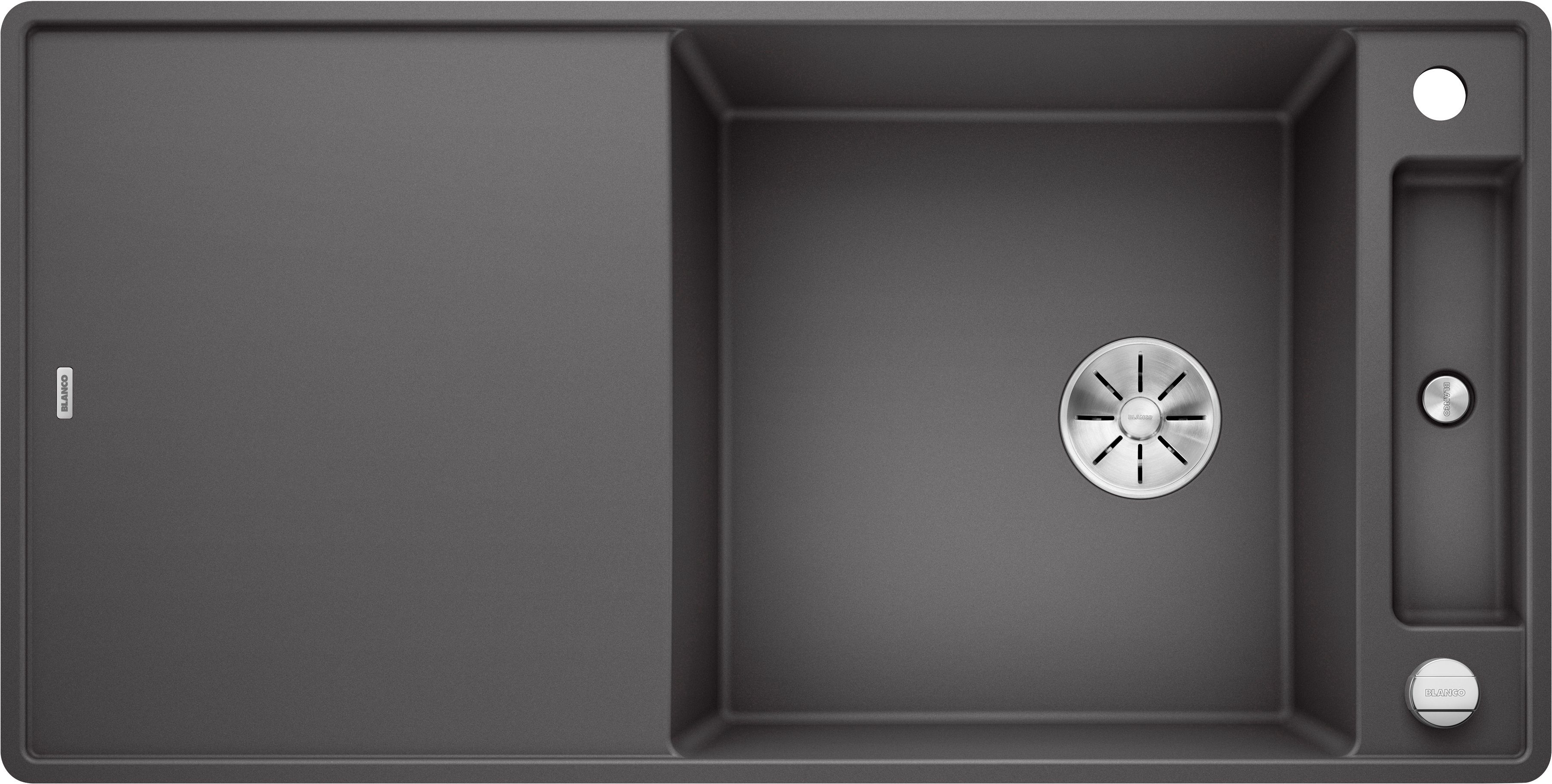 Blanco Granitspüle AXIA III XL 6 S-F, eckig, 50/99 cm, (1 St), inklusive gratis Glasschneidebrett