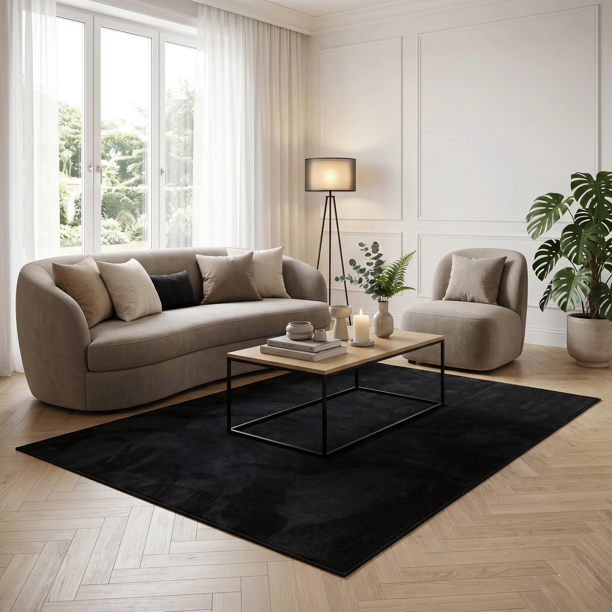 Pergamon Hochflor-Teppich Hochflor Langflor Teppich Super Soft Melia, Rechteckig, Höhe: 20 mm