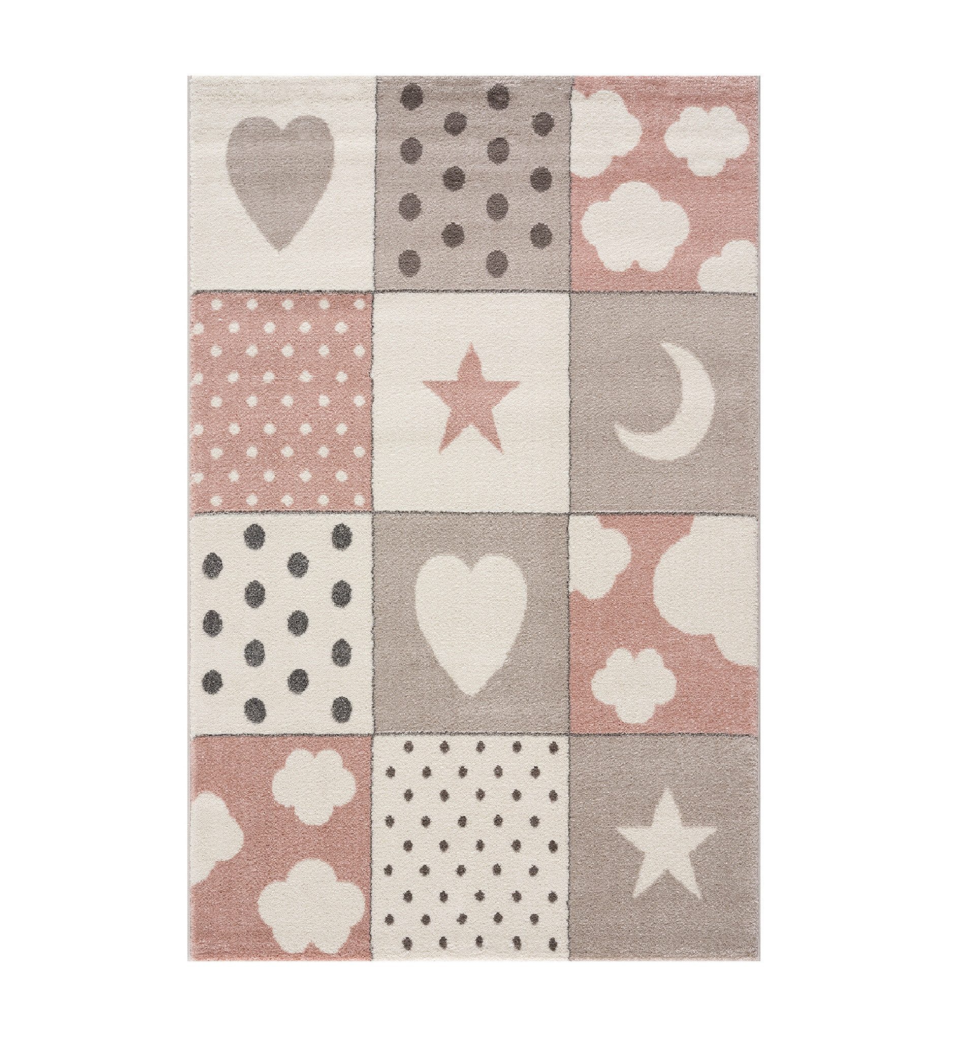 Jimri Kinderteppich Happy Friends Teppich für Kinderzimmer, Kinderteppich B günstig online kaufen