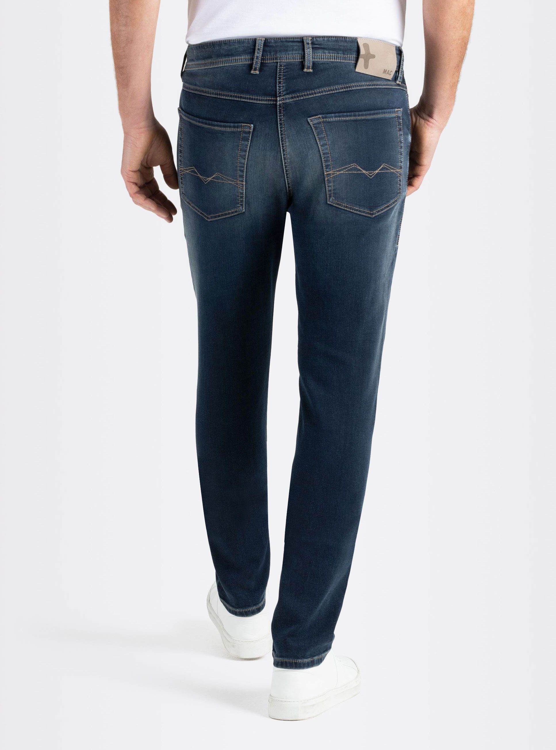 Dark Jog'n Used Tinted MAC Light 5-Pocket-Jeans Sweat Jeans 0994L Blue Denim H661