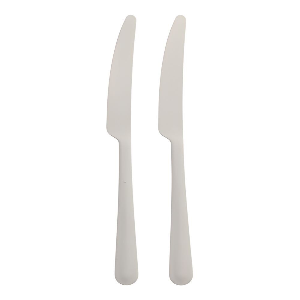 Haval Tafelmesser Circulware Mehrweg-Messer PP-MF 19,7 cm weiss Gaia extra stabil 10 Stk