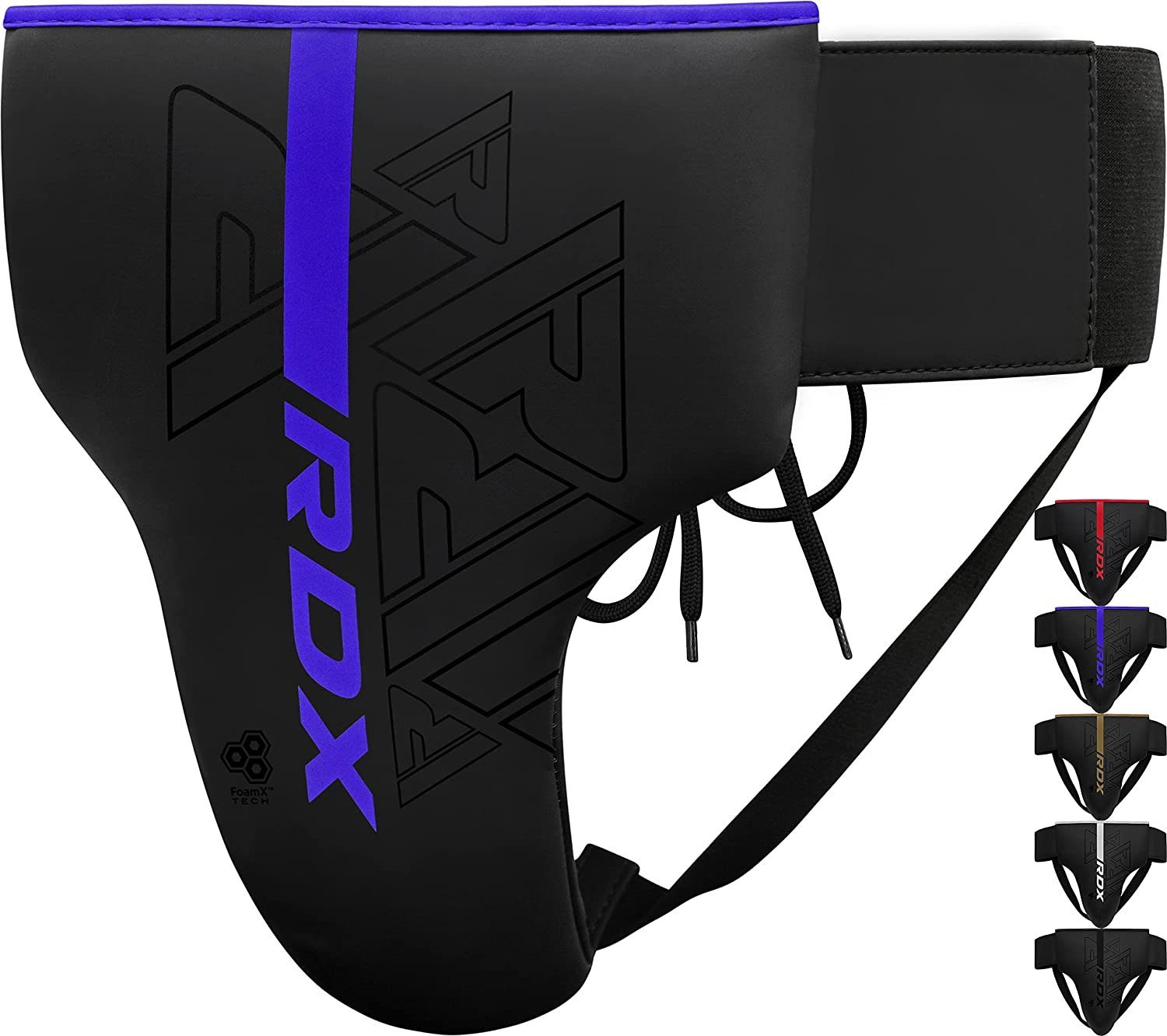 RDX Sports Tiefschutz RDX Groin Guard für Boxen Kickboxen Leder Männer Jockstrap Protector