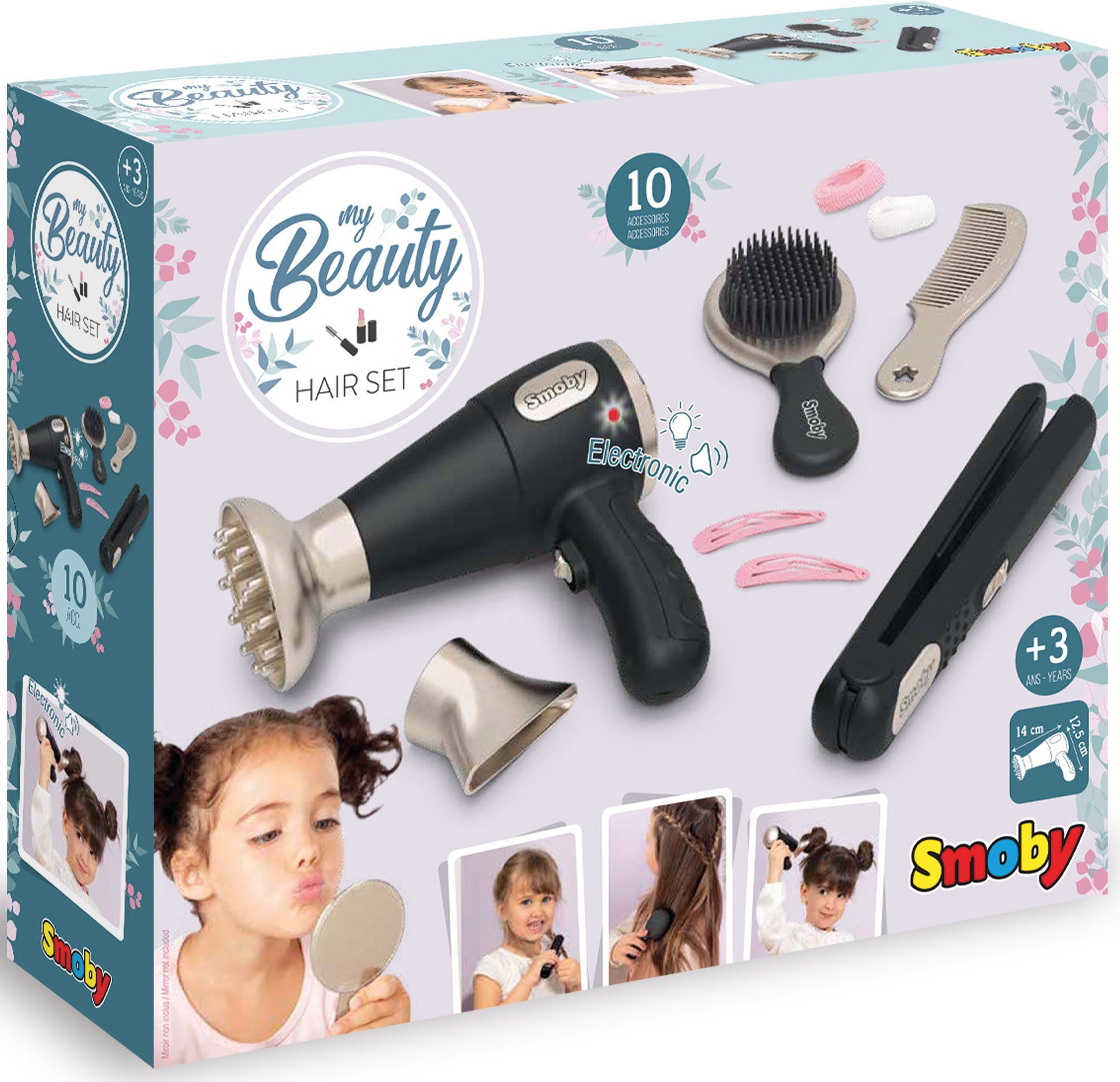 Smoby Spielzeug-Frisierkoffer My Beauty Frisierset, inkl. Fön mit Licht & S günstig online kaufen