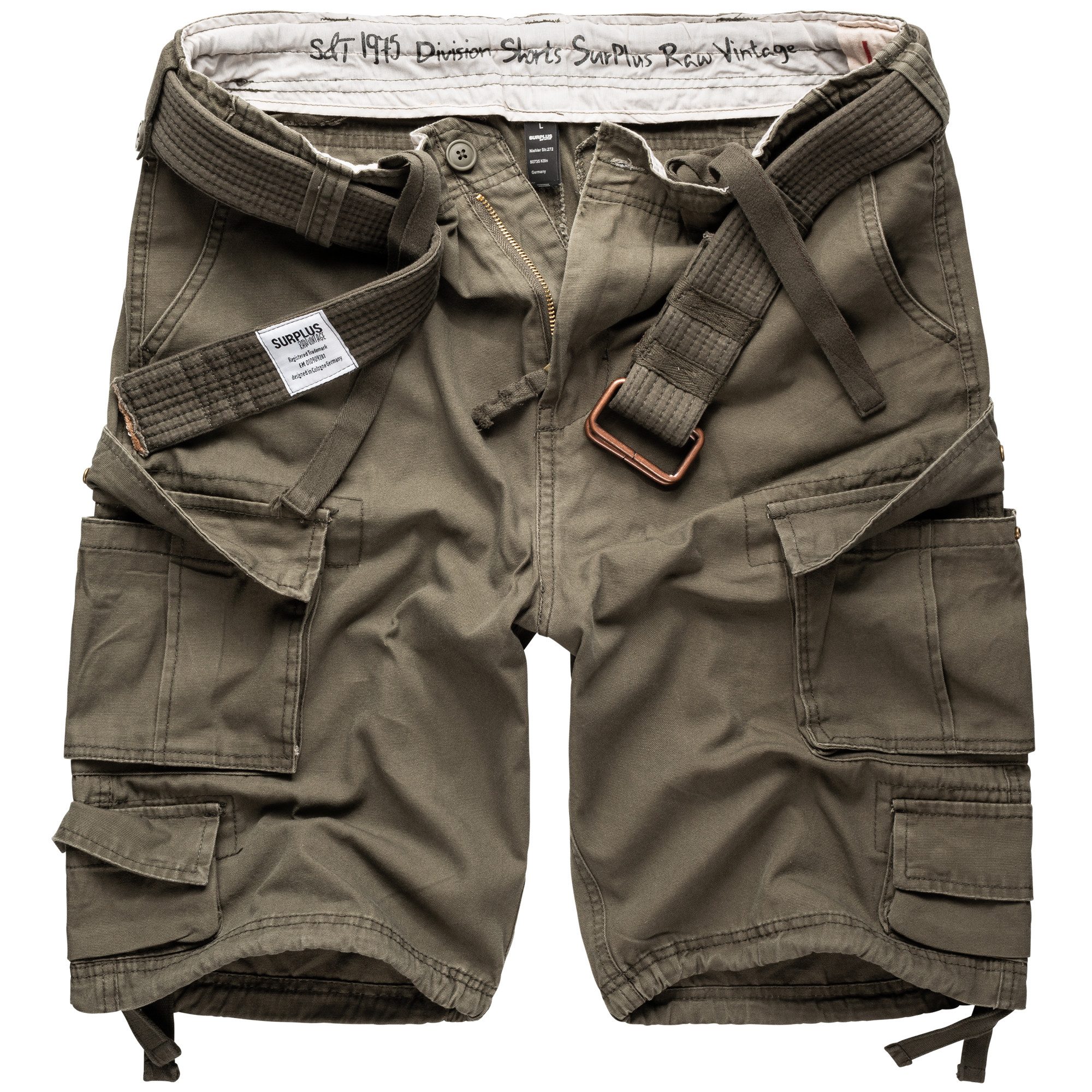 Trooper Cargoshorts DIV Bermuda Baumwolle Sommer Shorts Kurze Hose Army kni günstig online kaufen