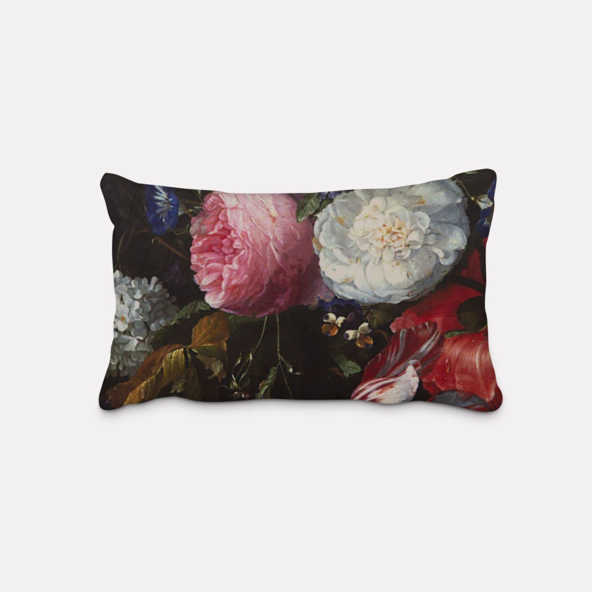 SCHÖNER LEBEN. Декоративные подушки SCHÖNER LEBEN. Подушкиhülle Samt Blumen Tulpen Pfingstrosen grün bunt