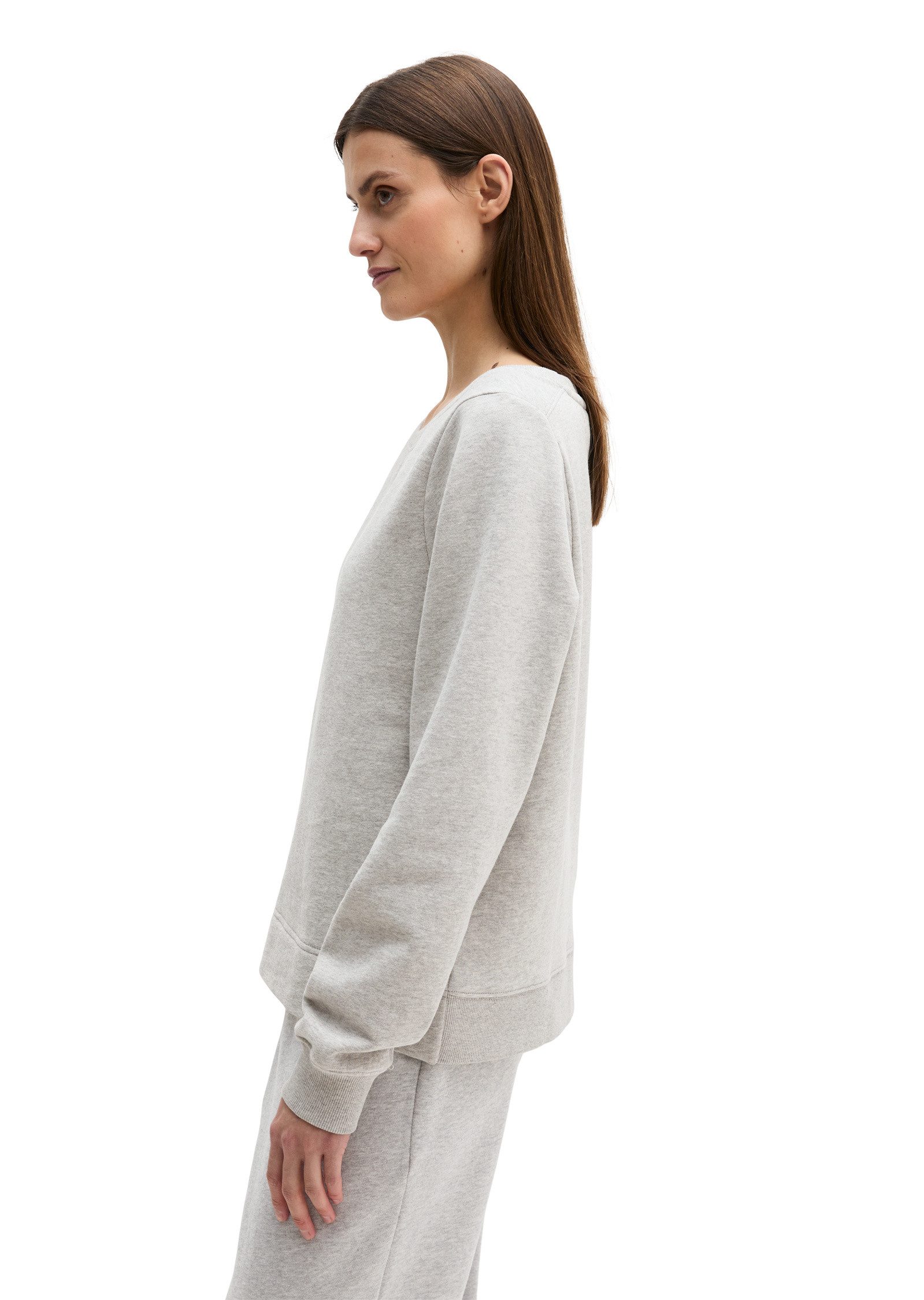 Marc O'Polo Sweatshirt mit gepeachter Oberfläche günstig online kaufen