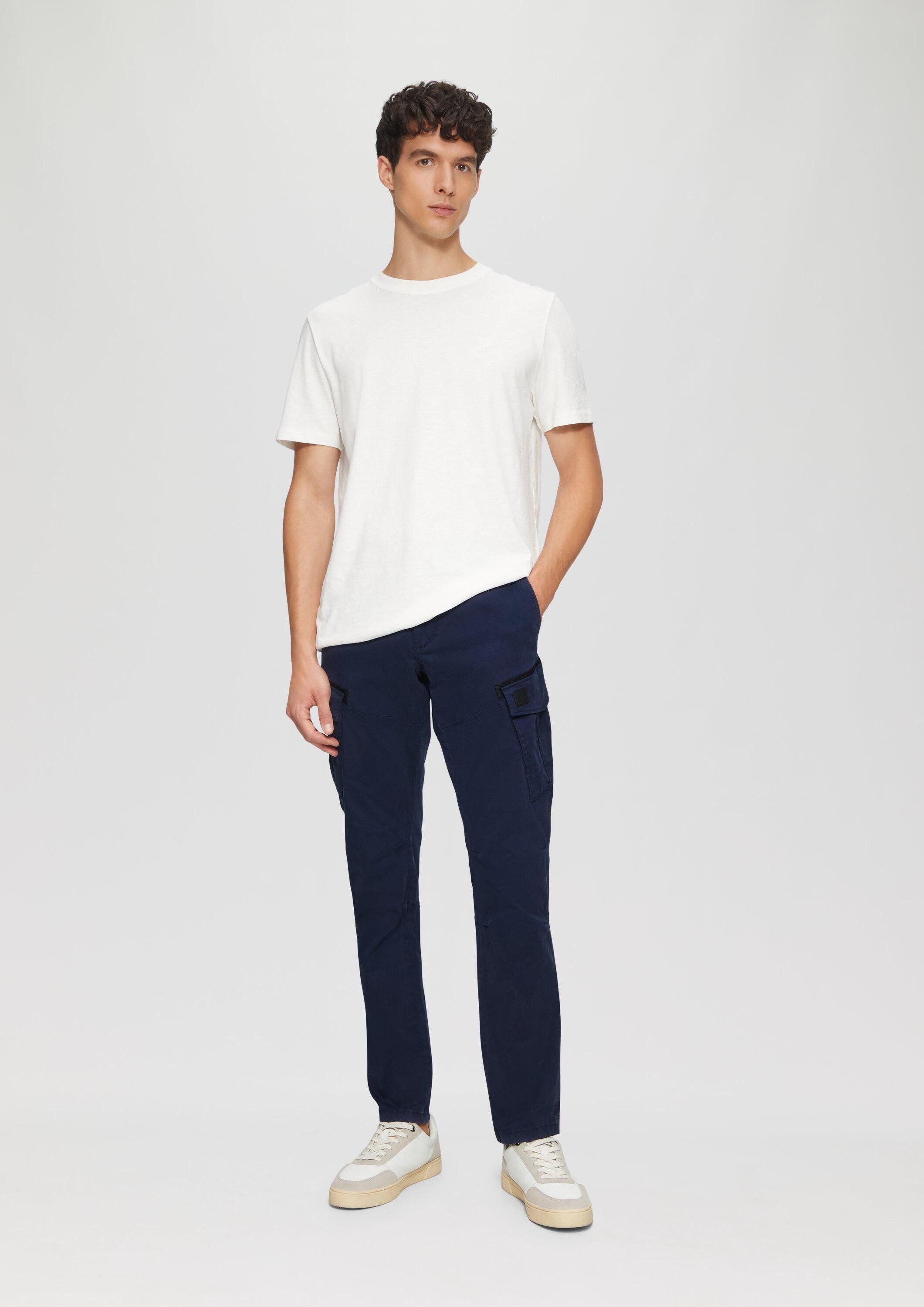 s.Oliver Chinos Hose PHOENIX Cargohose mit Garment Dye und Straight Leg günstig online kaufen