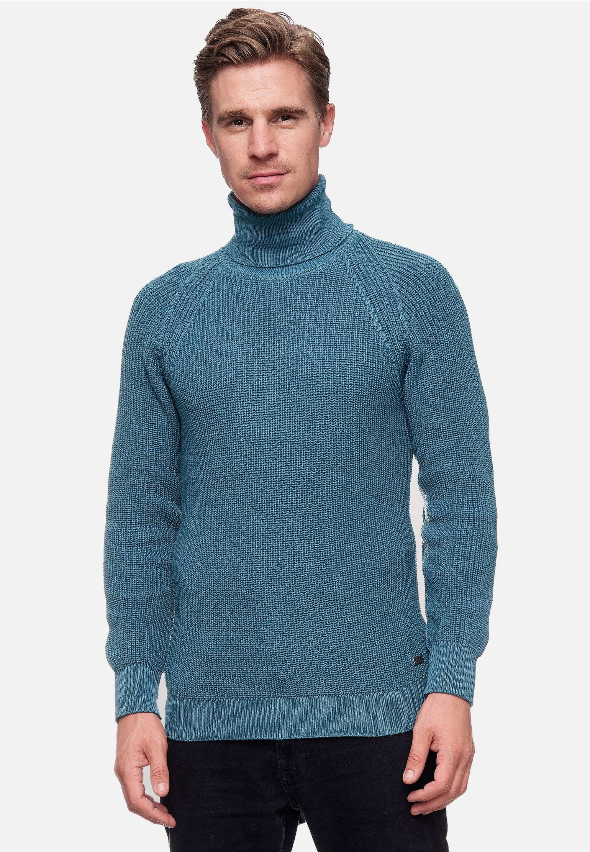 Rusty Neal Rollkragenpullover mit kuscheligem Rollkragen