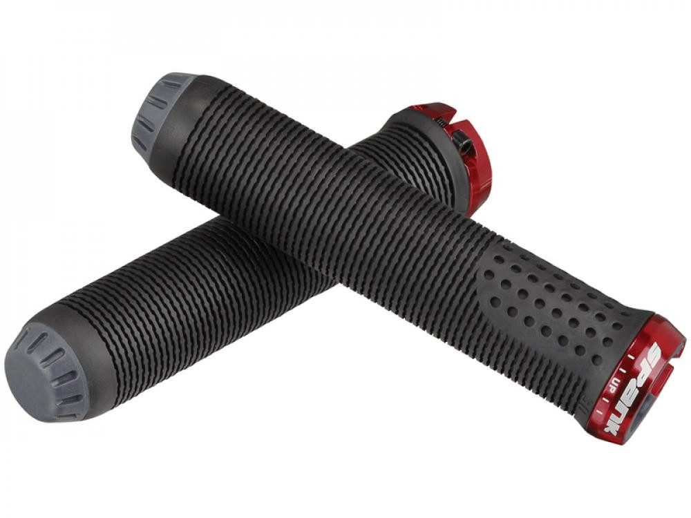 SPANK Fahrradlenkergriff Spank Spike 30 lock-on grip diameter 30mm length 145mm black, red 30