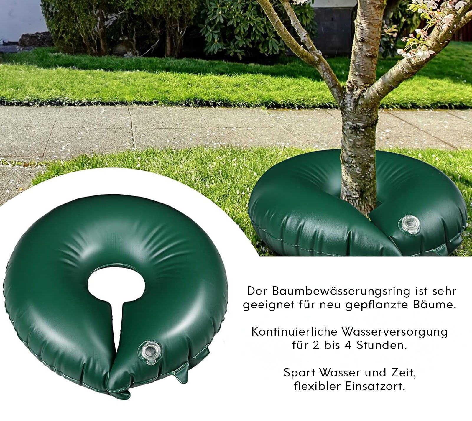 WESTMANN Bewässerungssystem Humida S, (1-tlg), Stabile Kunststofffolie, Bewässerungsd. 5-8 Stunden, LxBxH 60x60x20cm