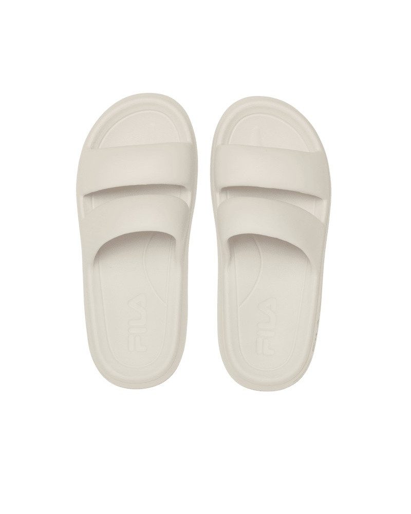 Fila Sandale Superbubble Slide hellgrau Damen Badeschuh