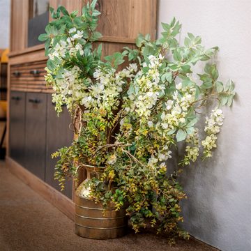 Kunstblume Eukalyptusstengel 50 cm Kunstpflanze Flora Eukalyptus, HTI-Living, Höhe 50 cm